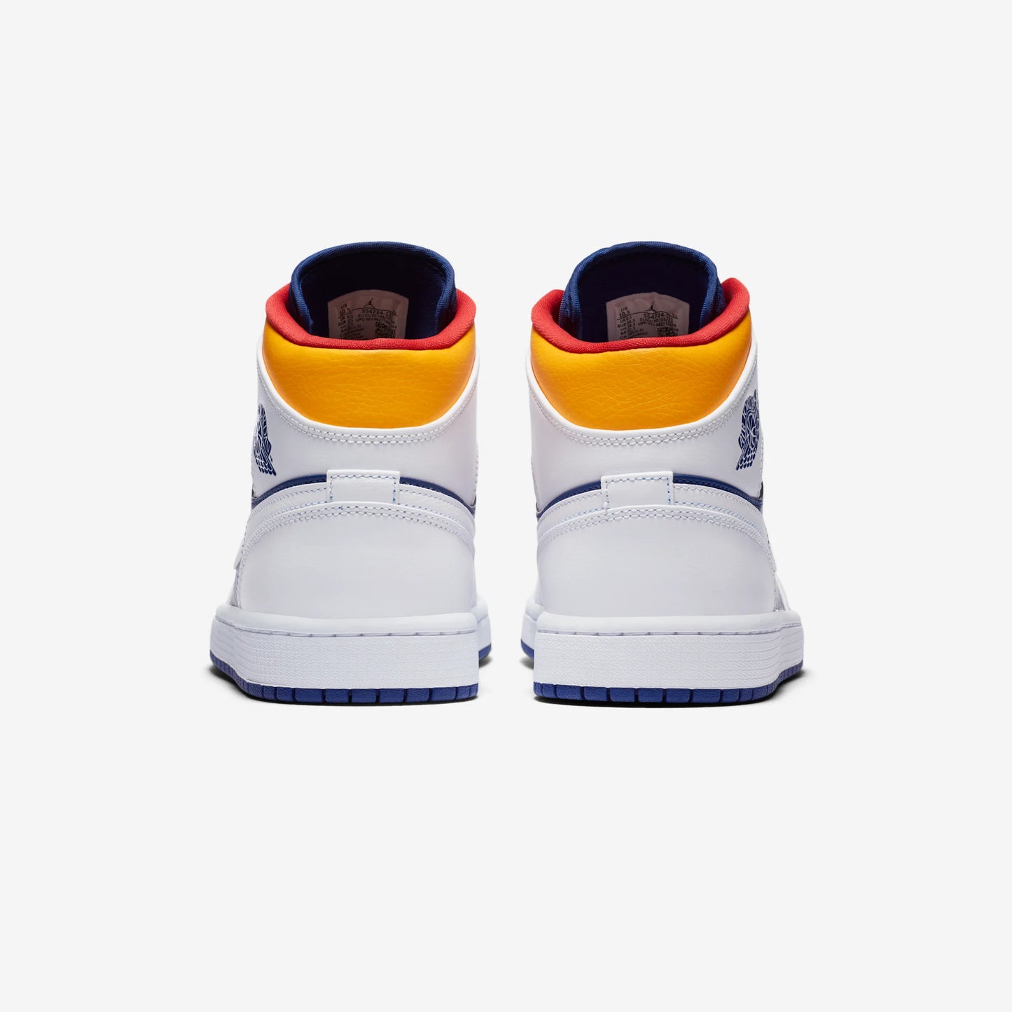 Jordan 1 Mid Royal Blue Laser Orange