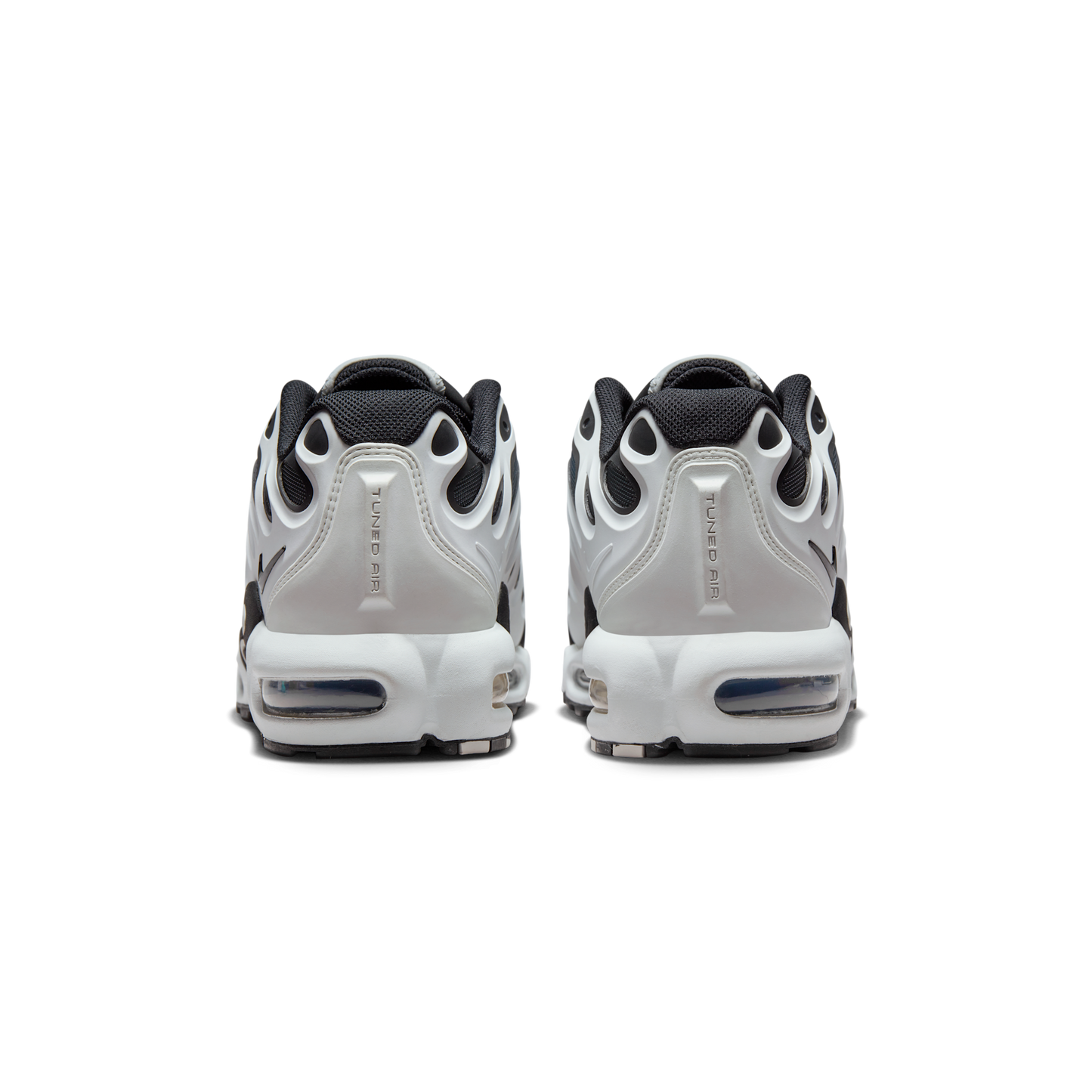 Nike Air Max Plus Drift White Black Metallic Silver
