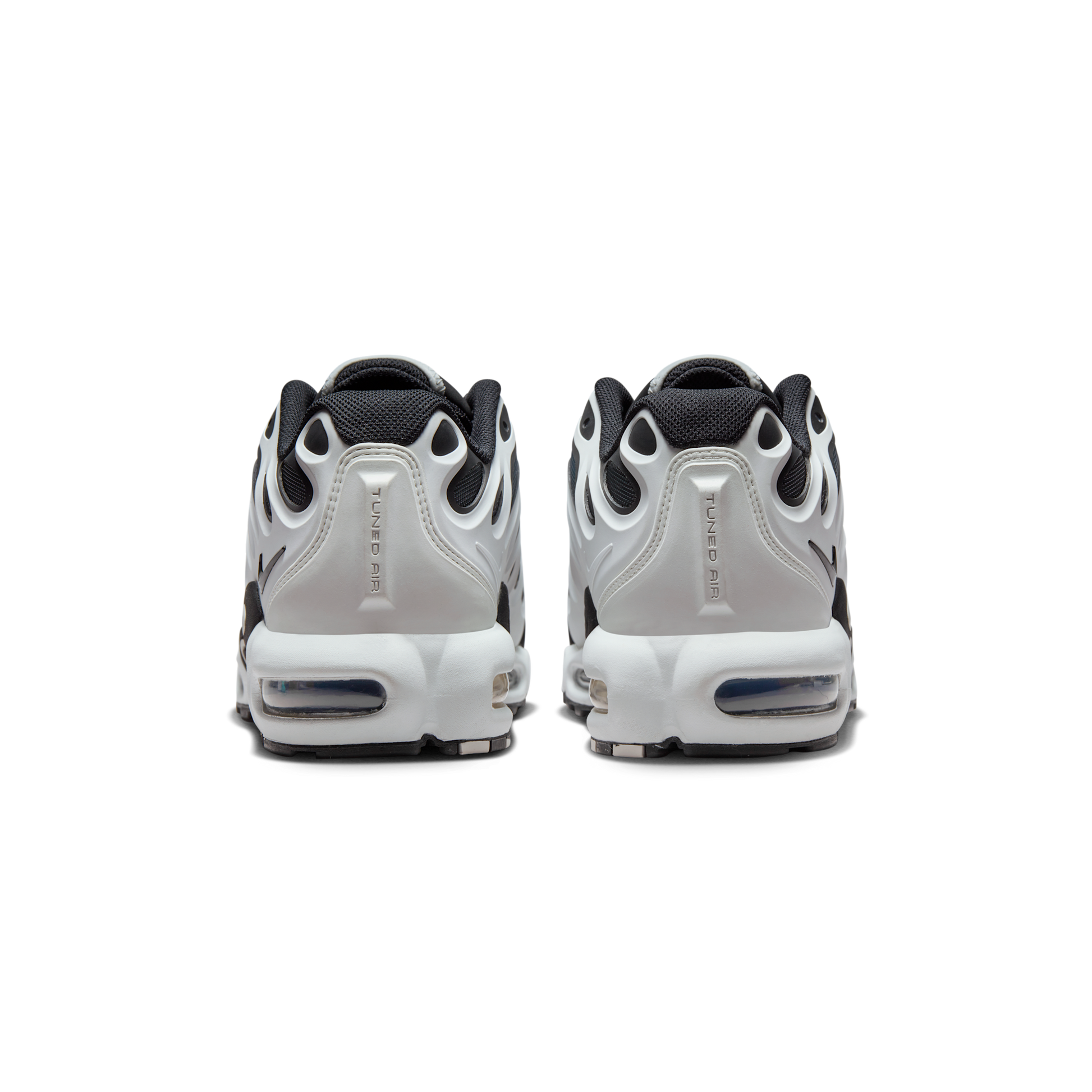 Nike Air Max Plus Drift White Black Metallic Silver