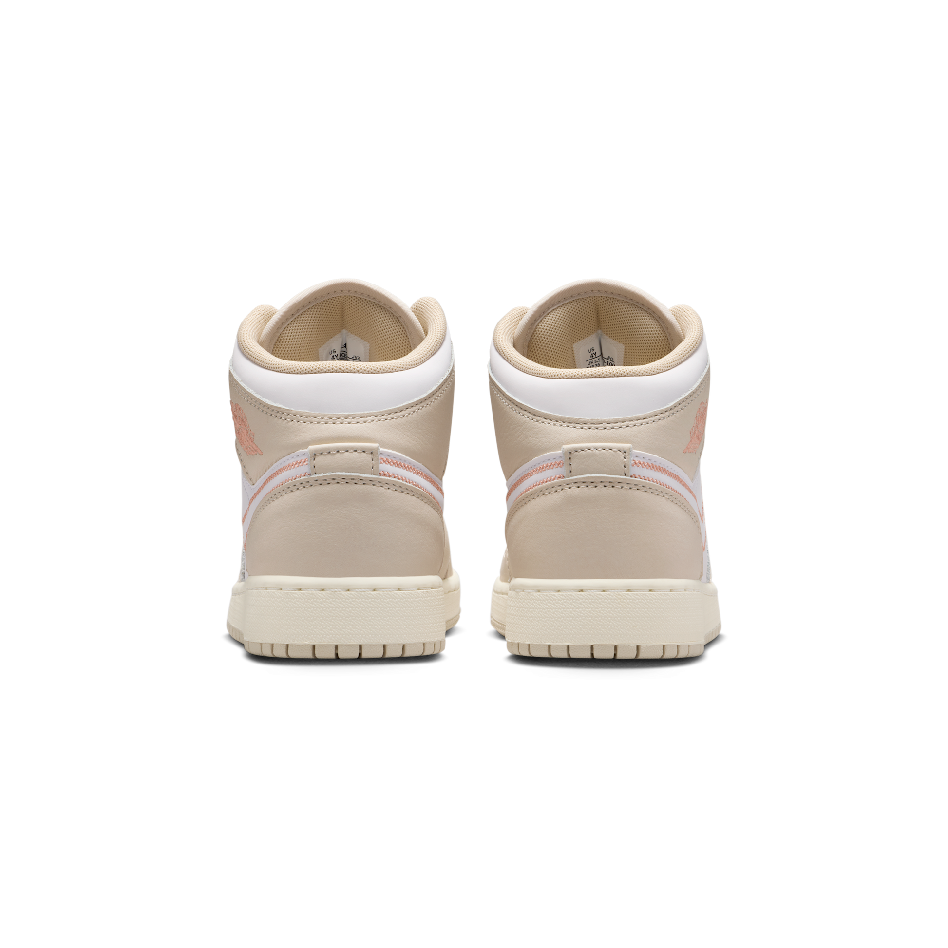 Jordan 1 Mid SE Sand Drift White Madder Root (GS)