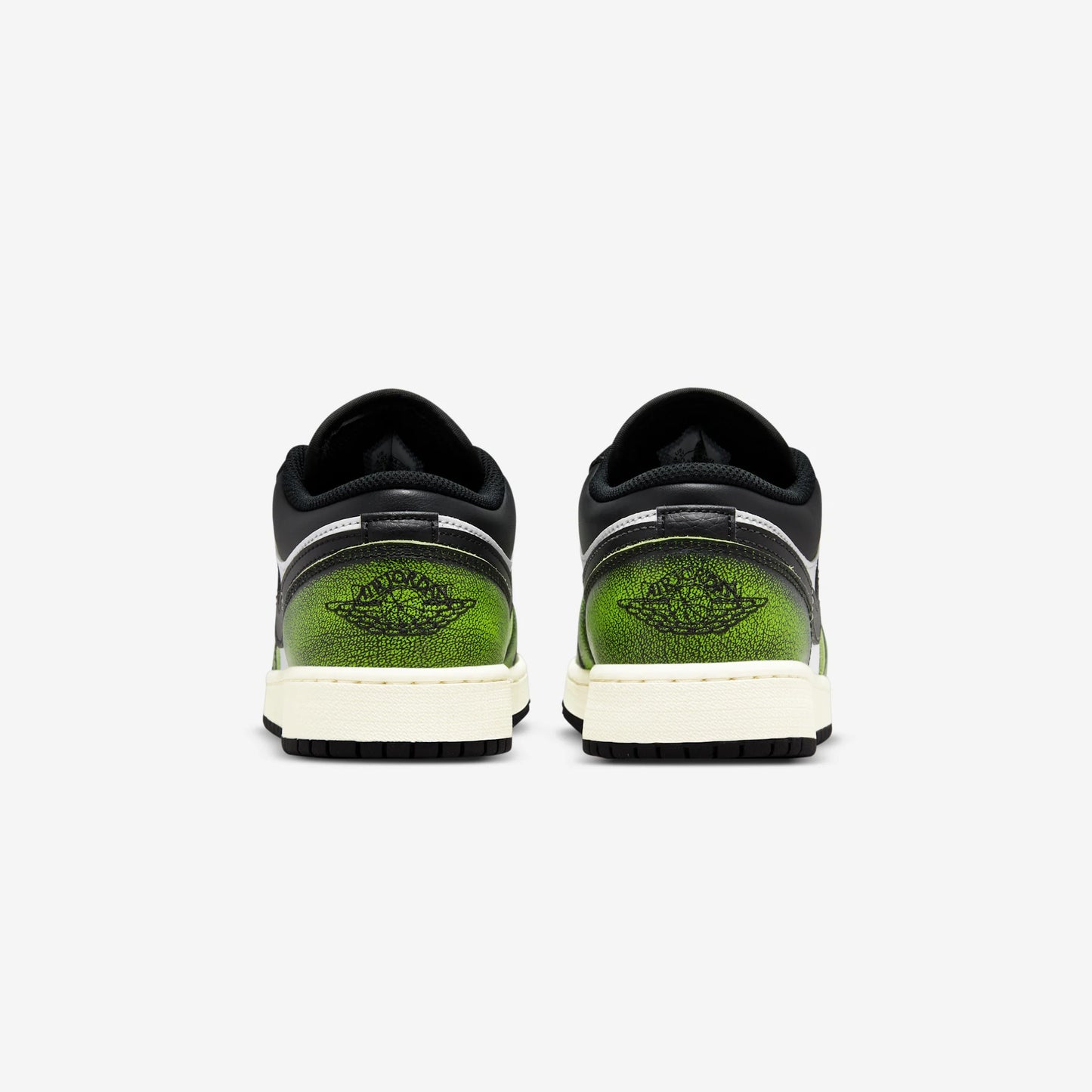 Jordan 1 Low Wear Away Electric Green (GS)