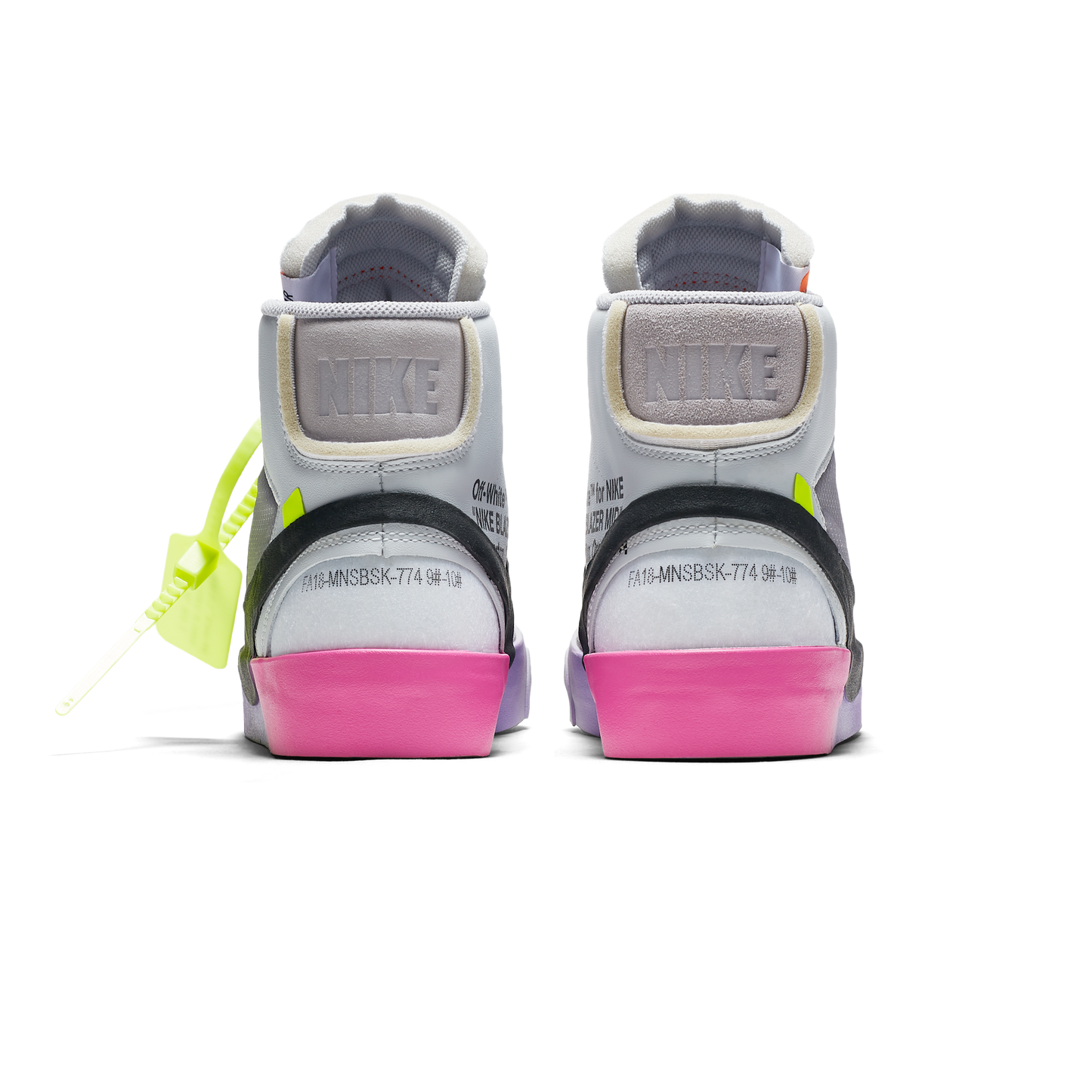 Nike Blazer Mid Off-White Wolf Grey Serena Queen