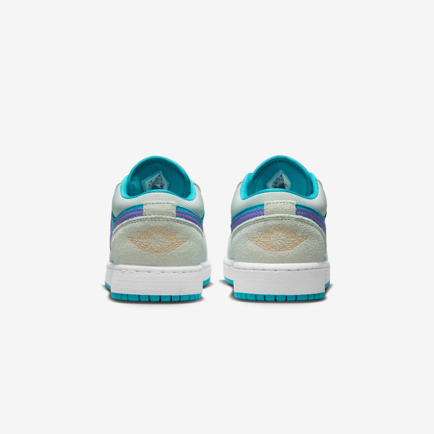 Jordan 1 Low SE Pistachio Frost Aquatone Psychic Purple Celestial Gold (GS)