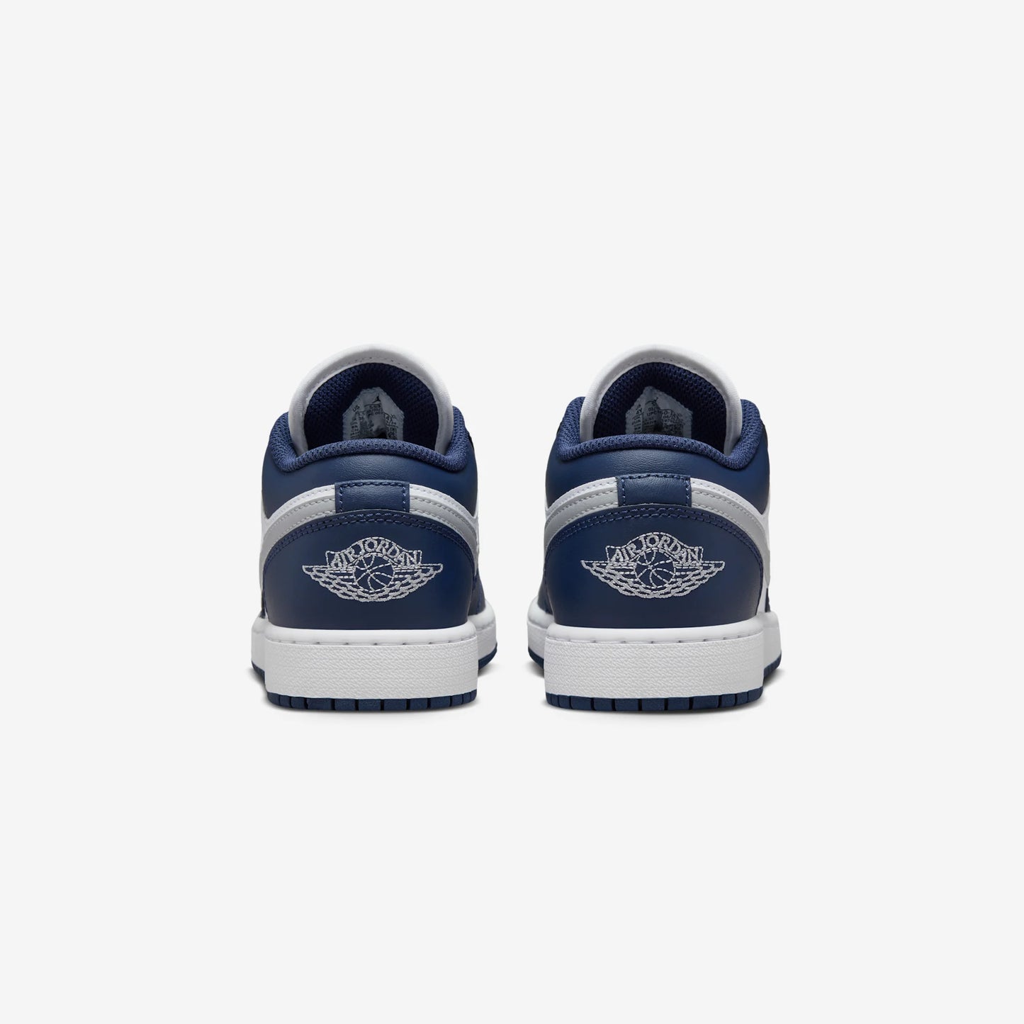 Jordan 1 Low Midnight Navy Wolf Grey (GS)