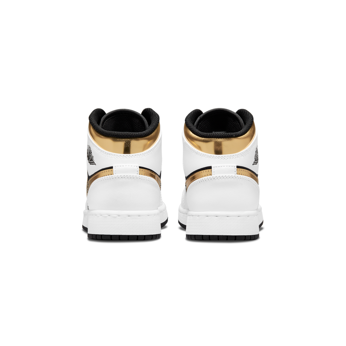 Jordan 1 Mid White Gold Black (GS)