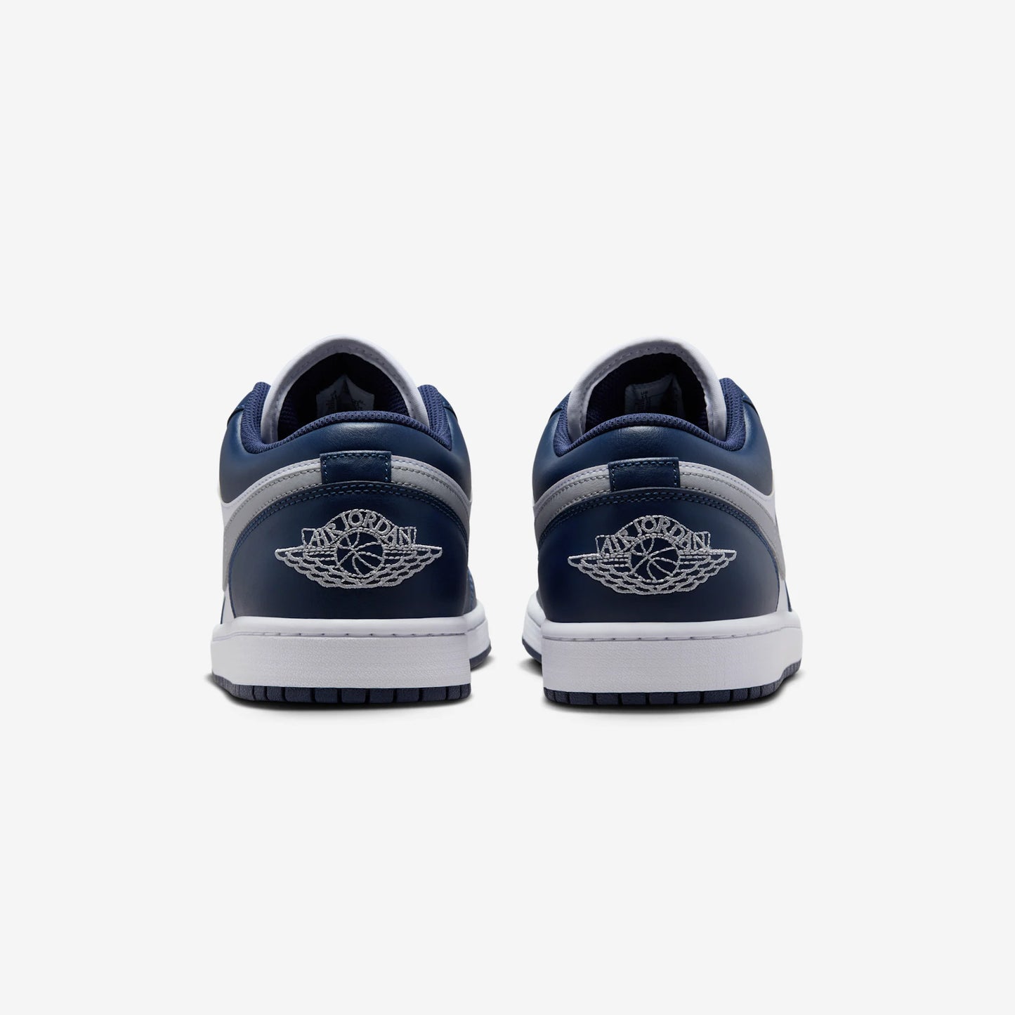 Jordan 1 Low Wolf Grey Midnight Navy