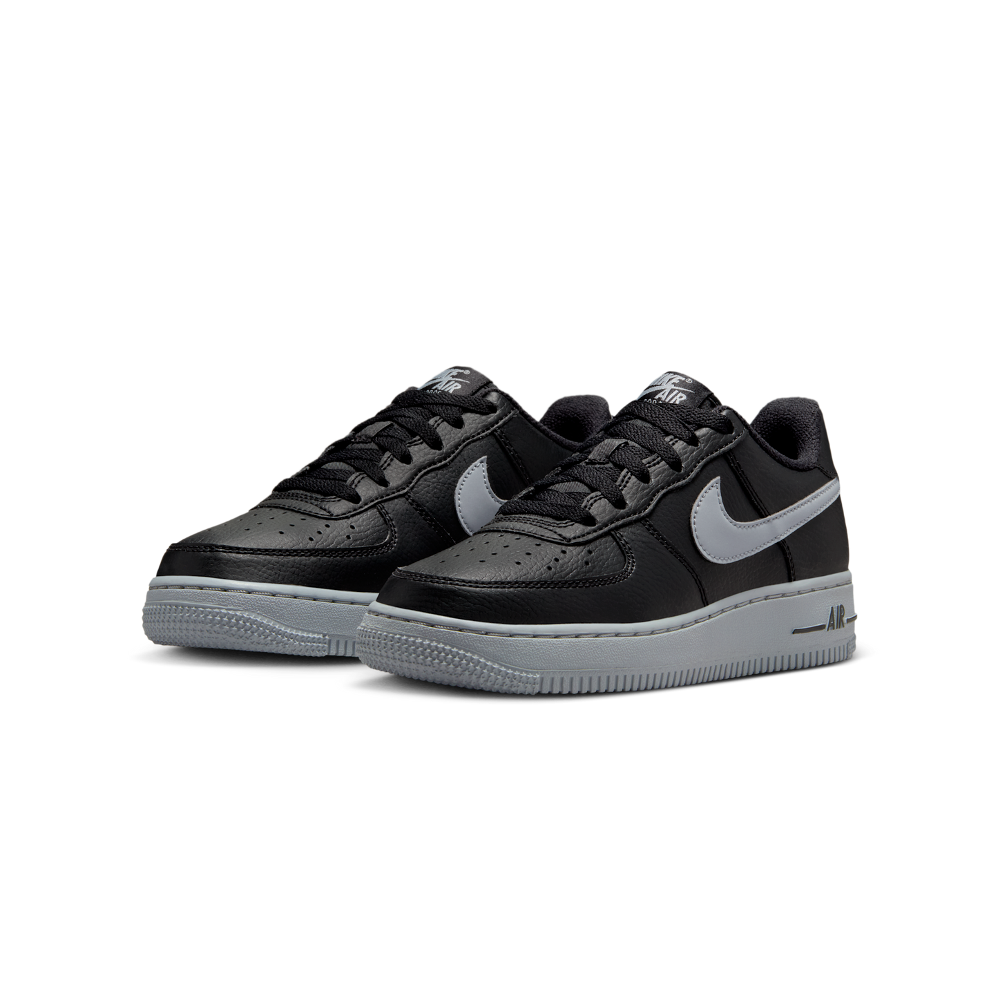 Nike Air Force 1 Low Black Wolf Grey (GS)