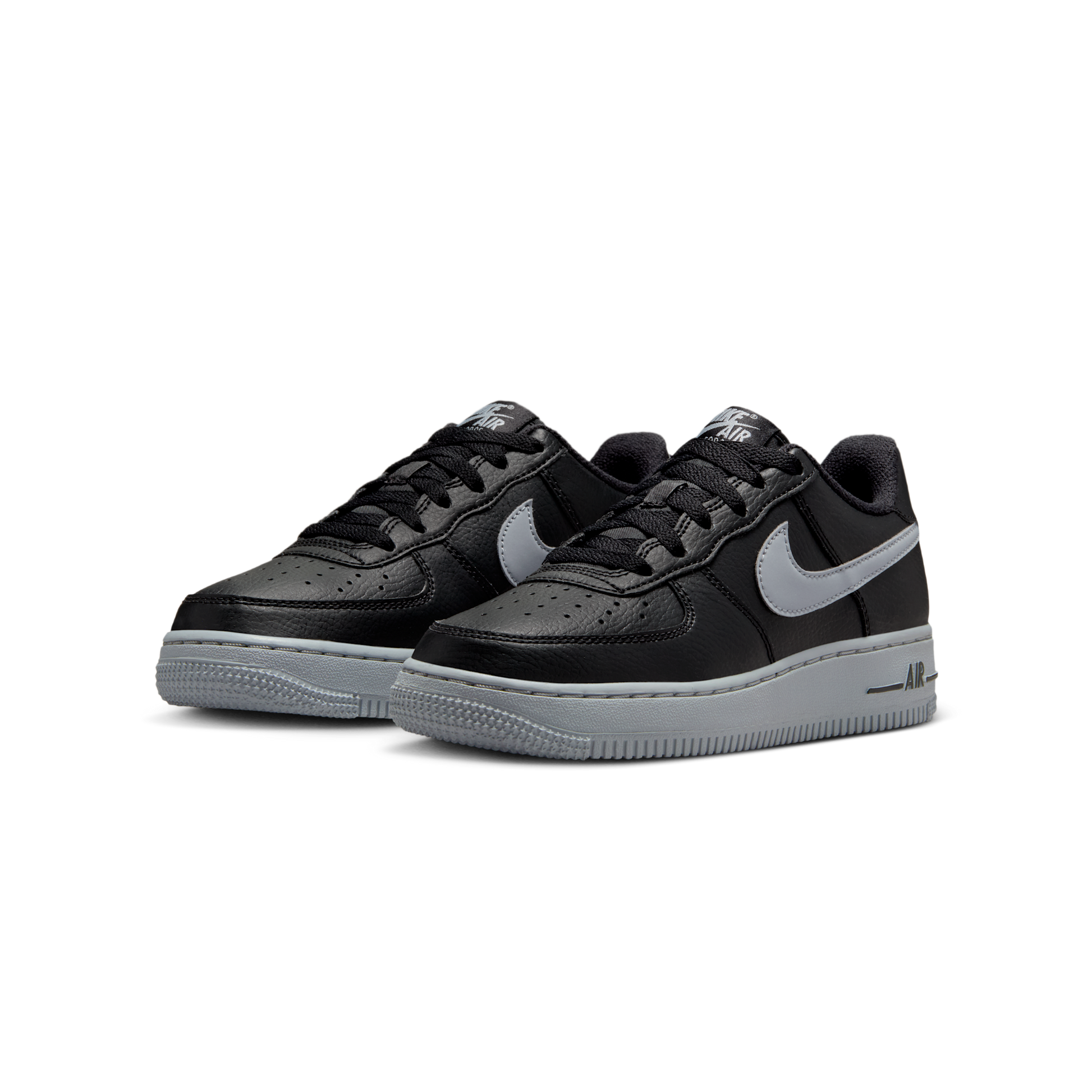 Nike Air Force 1 Low Black Wolf Grey (GS)
