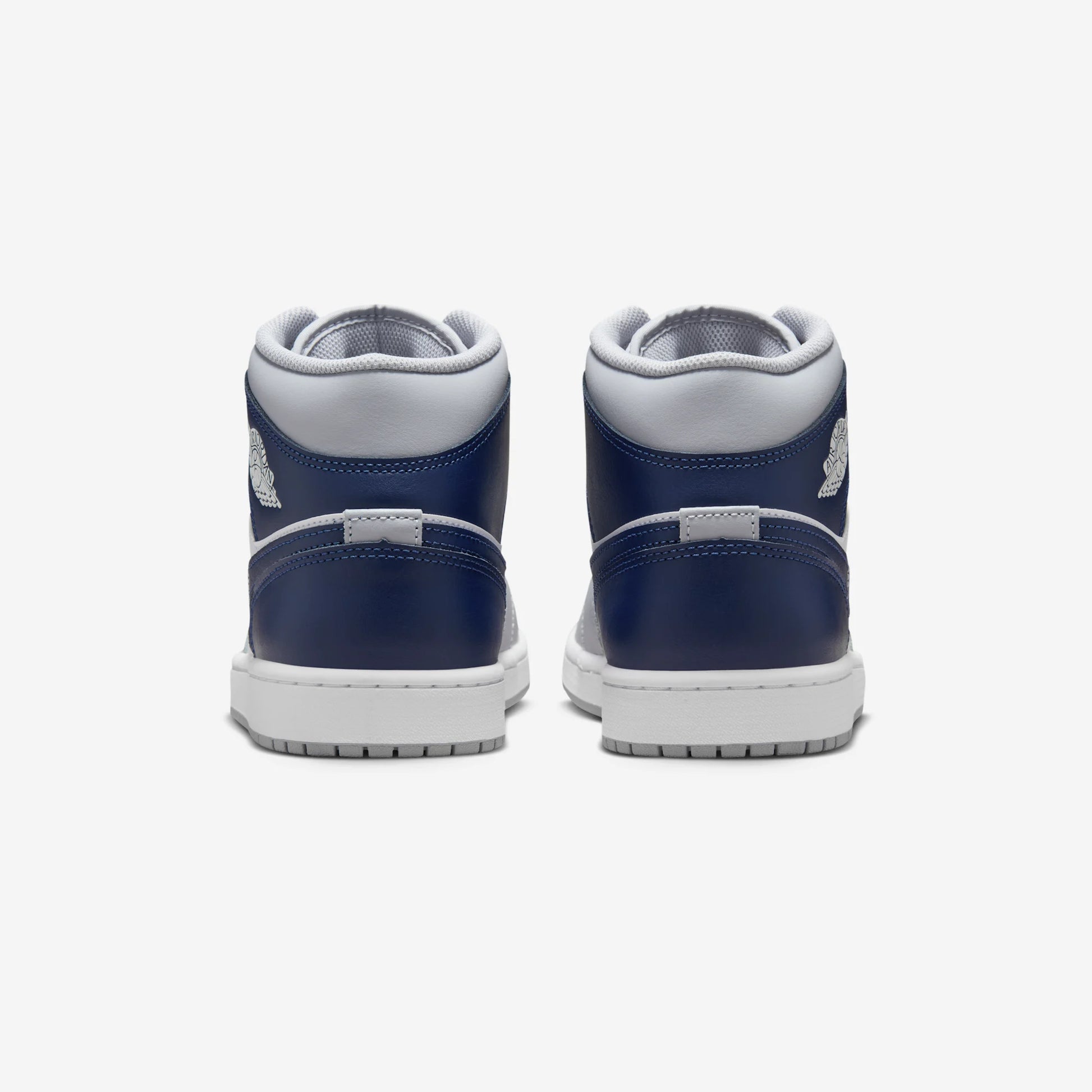 Jordan 1 Mid Wolf Grey Midnight Navy