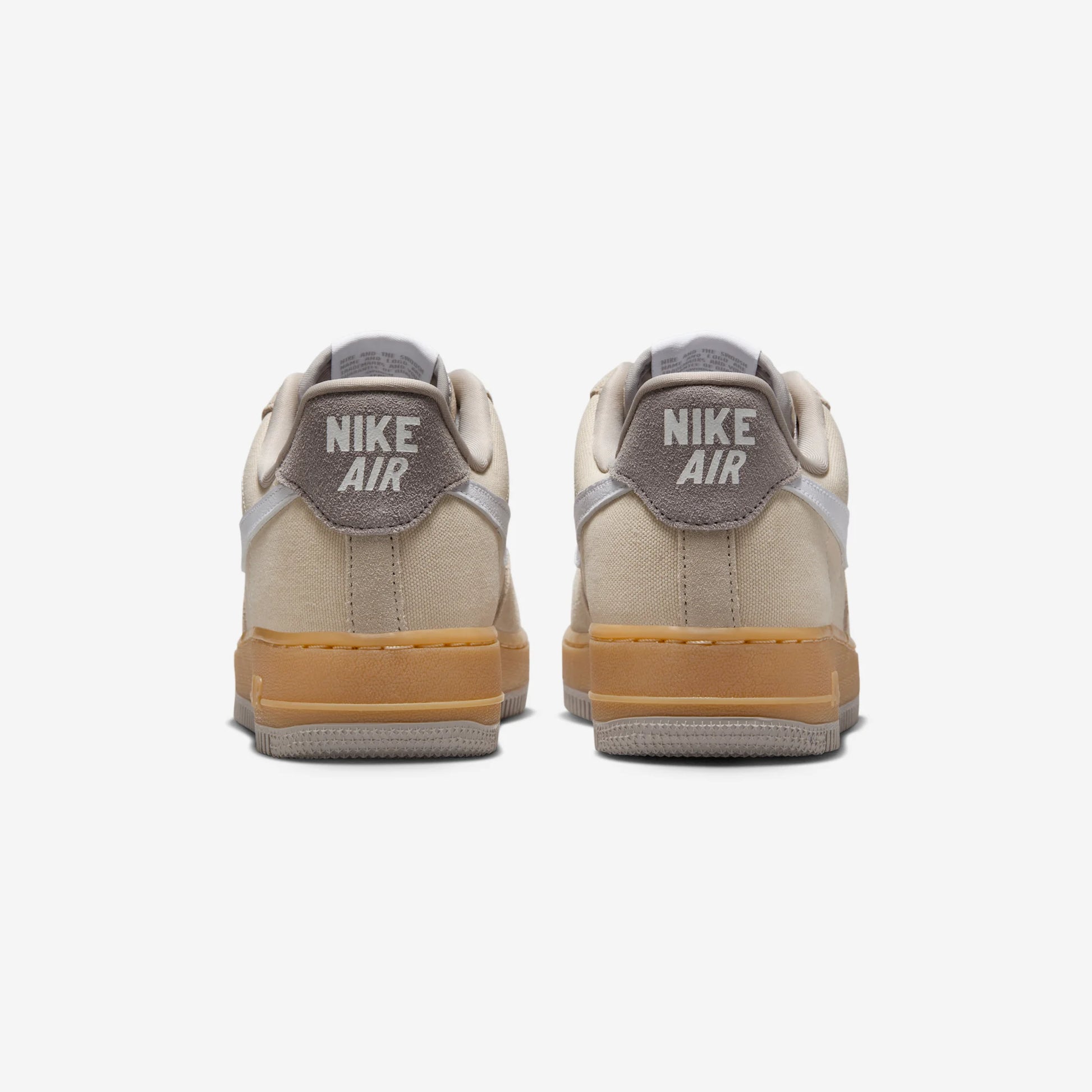 Nike Air Force 1 Low '07 Suede Canvas Khaki (Women's)