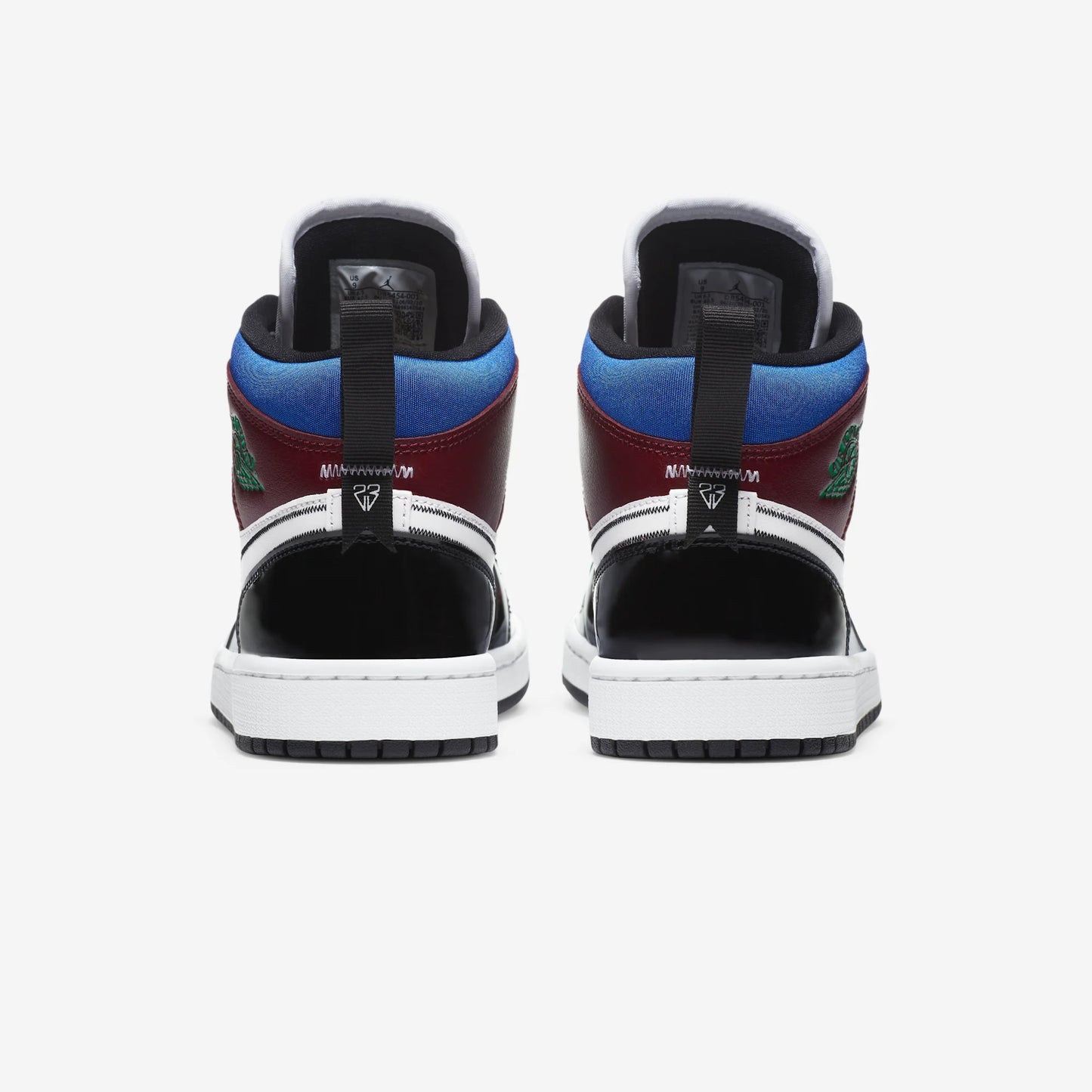 Jordan 1 Mid SE Black White Multi-Color (Women's)