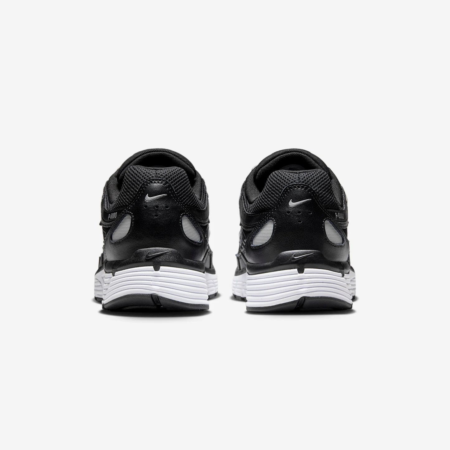 Nike P-6000 Black White Metallic Silver
