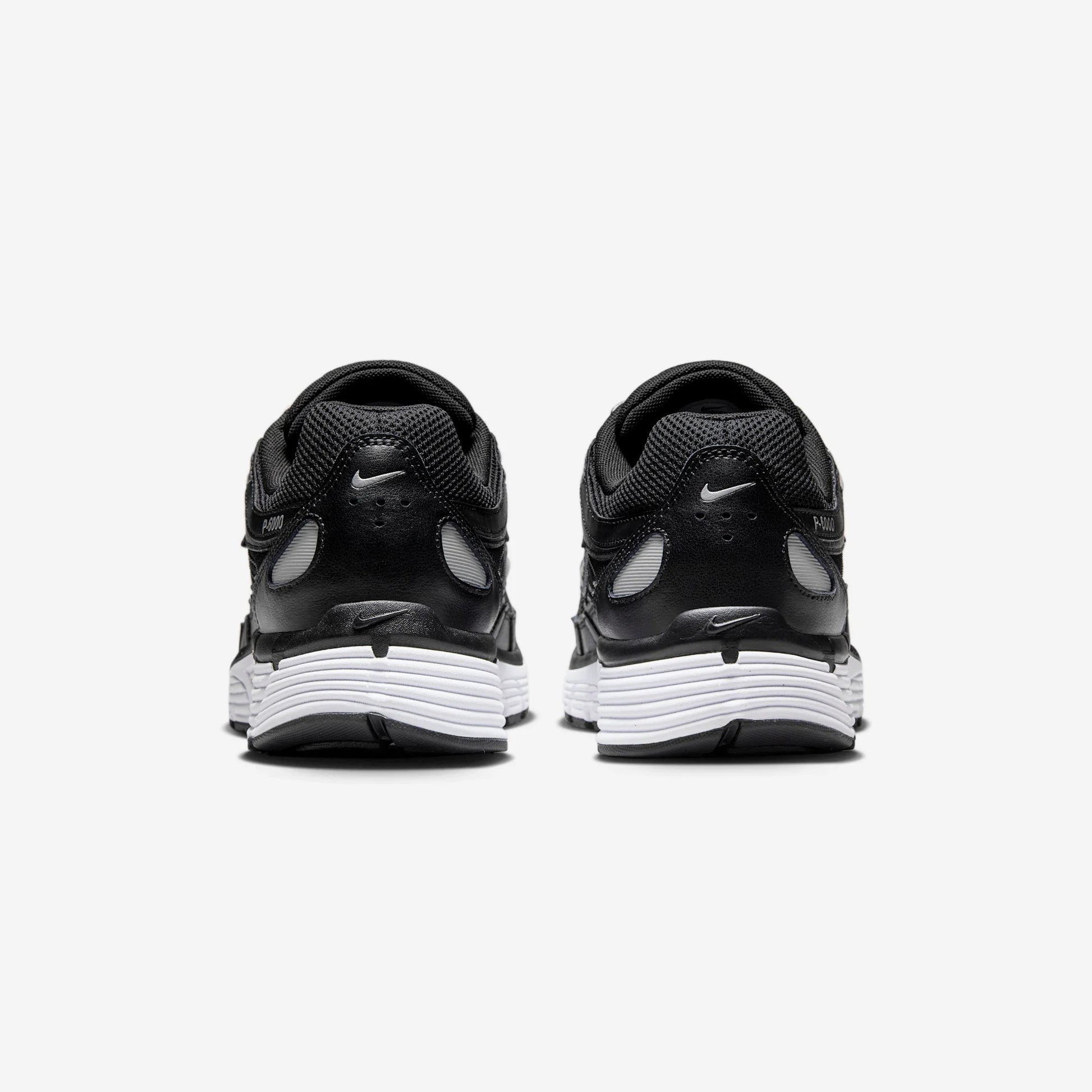 Nike P-6000 Black White Metallic Silver