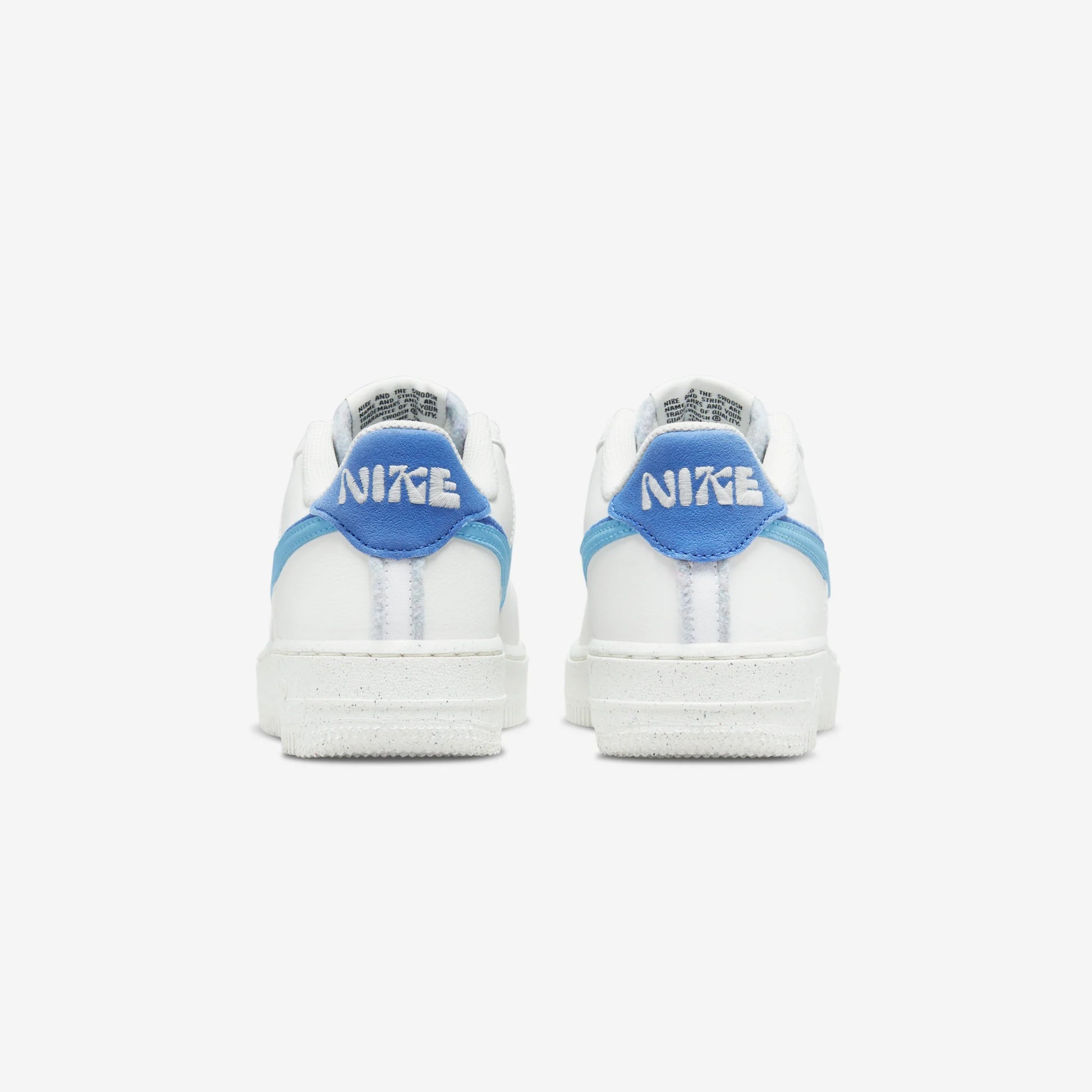 Nike Air Force 1 Low 82 Double Swoosh White Medium Blue (GS)