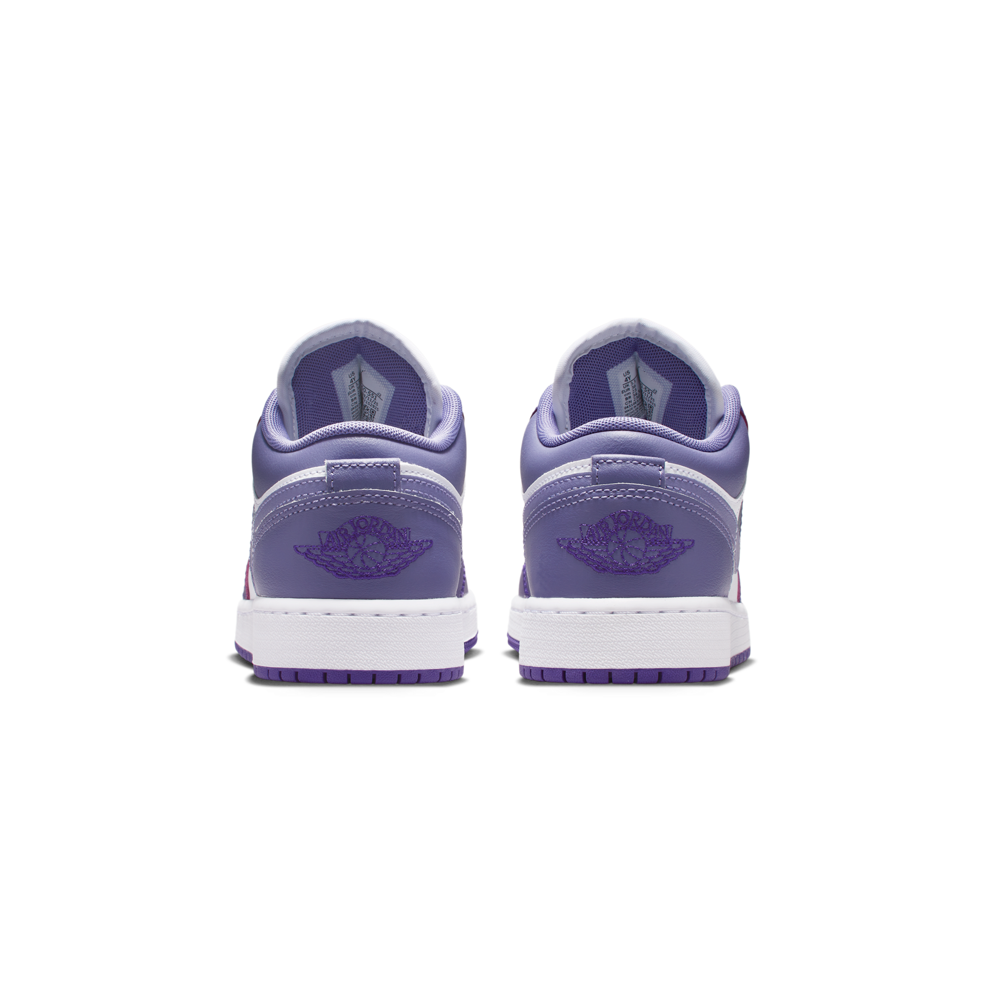 Jordan 1 Low Court Purple White Dusty Amethyst (GS)