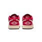 Jordan 1 Low Mystic Hibiscus Black (Women's)