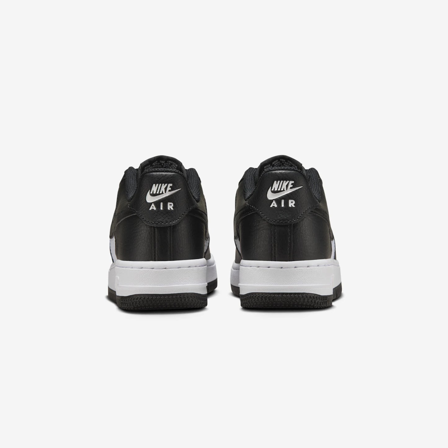Nike Air Force 1 Low Black White Mesh (GS)