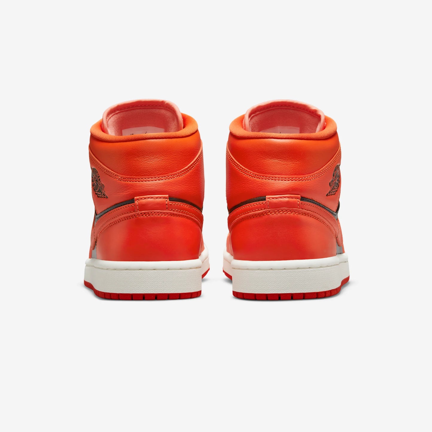 Jordan 1 Mid SE Rush Orange Crimson Bliss (Women's)