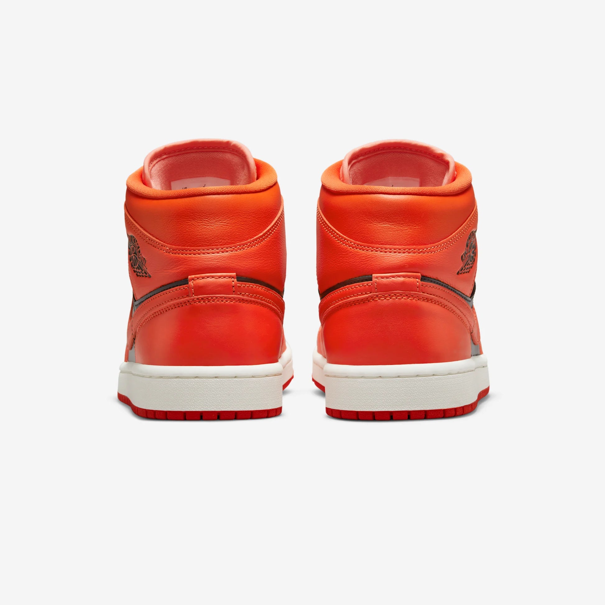 Jordan 1 Mid SE Rush Orange Crimson Bliss (Women's)