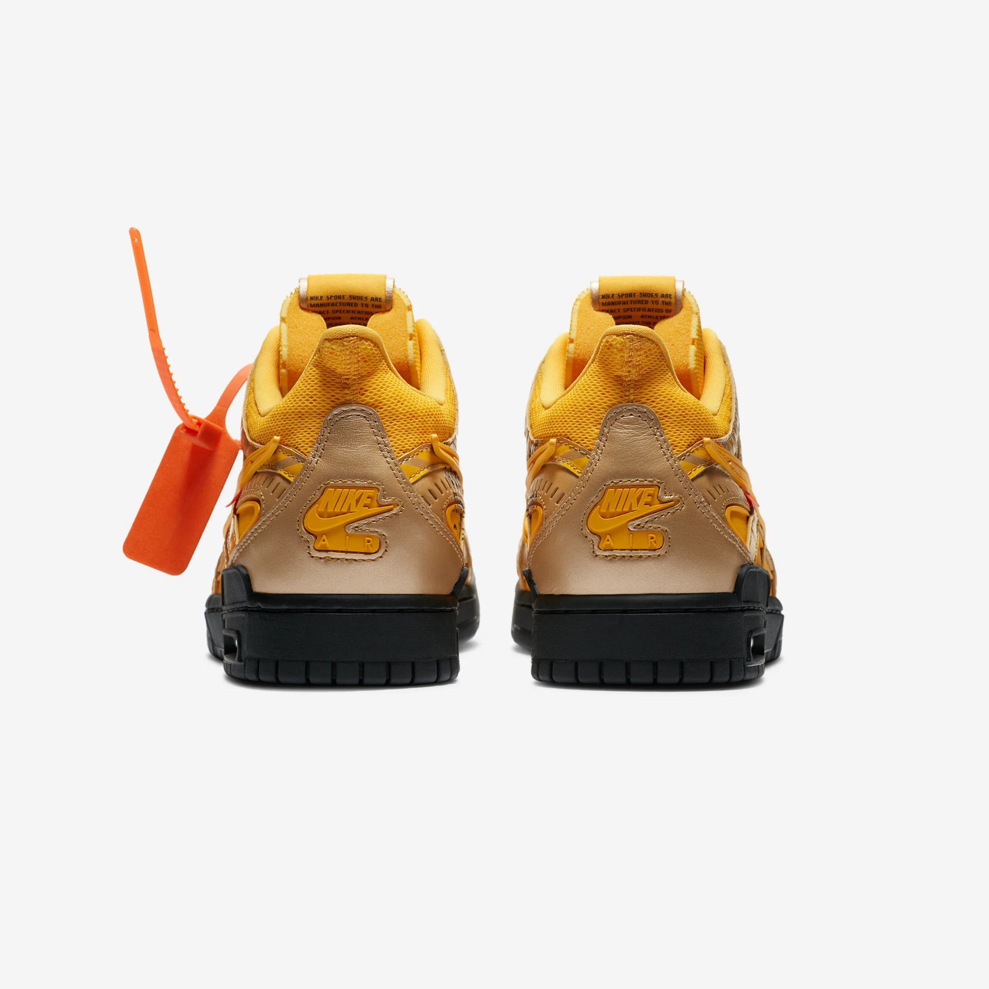 Nike Air Rubber Dunk Off-White University Gold