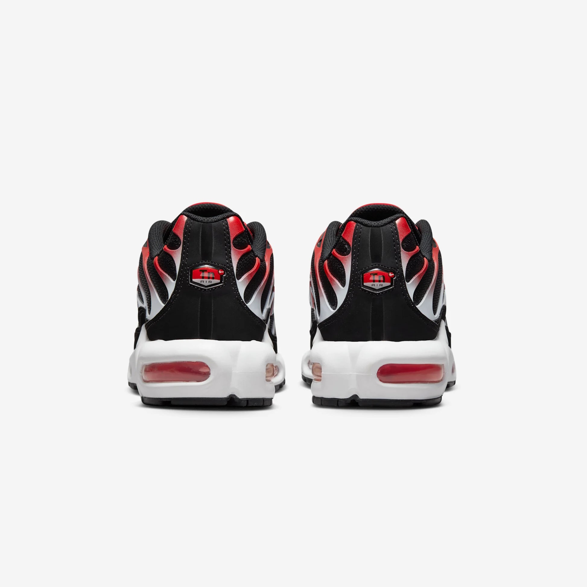 Nike Air Max Plus Black White University Red