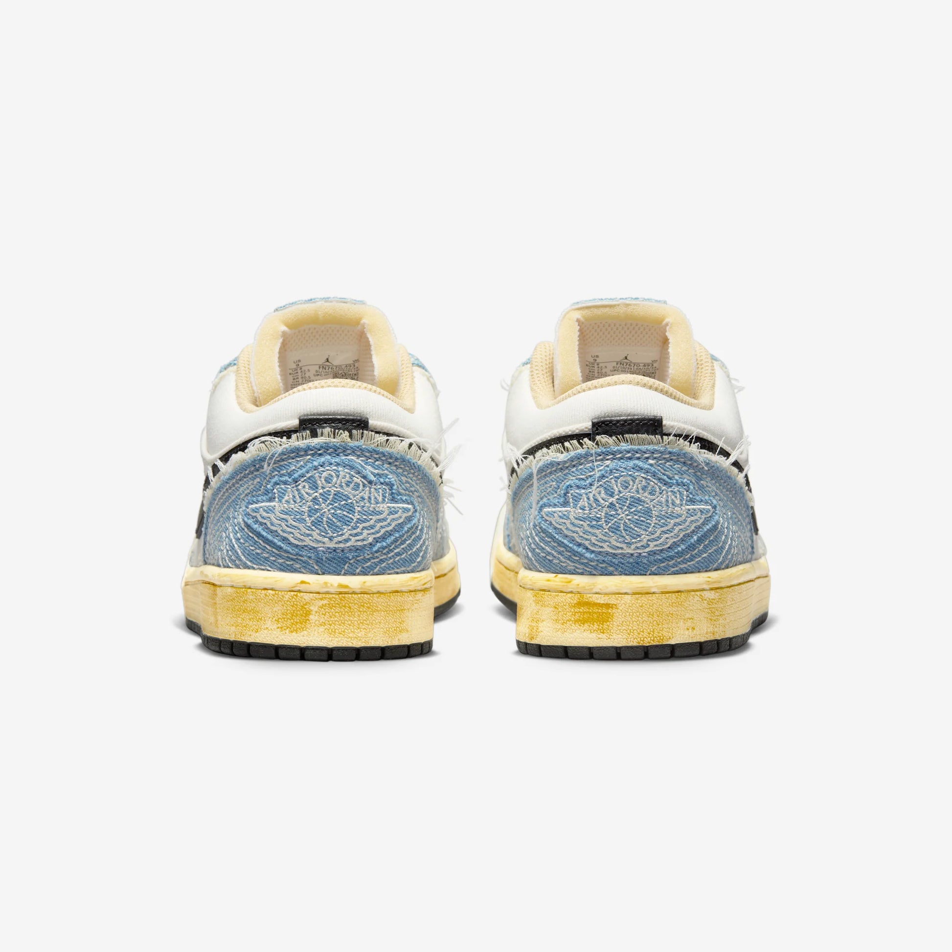 Jordan 1 Low SE WRMK Sashiko Denim