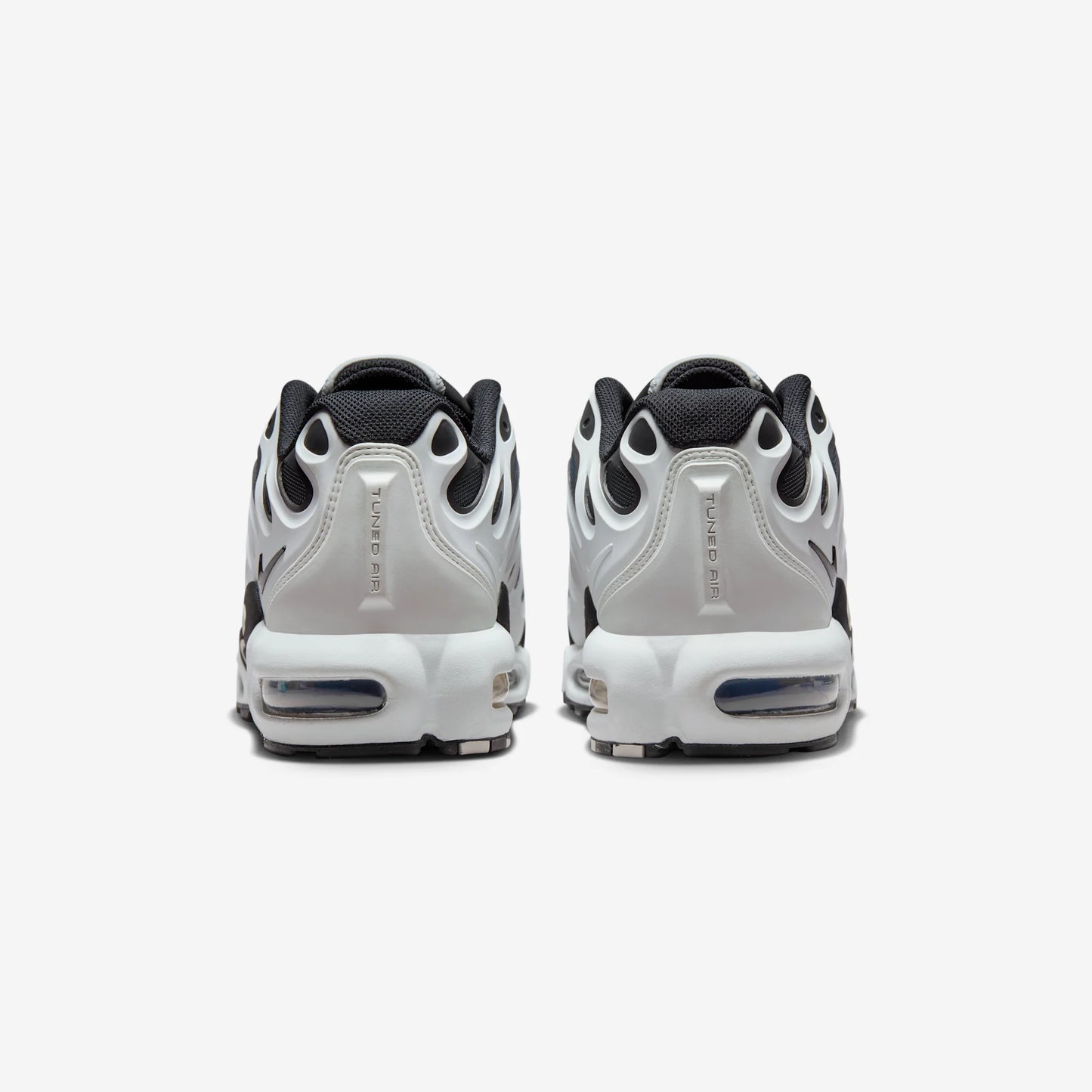 Nike Air Max Plus Drift White Black Metallic Silver