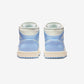 Jordan 1 Mid Psychic Blue Sail Coconut Milk (Women's)