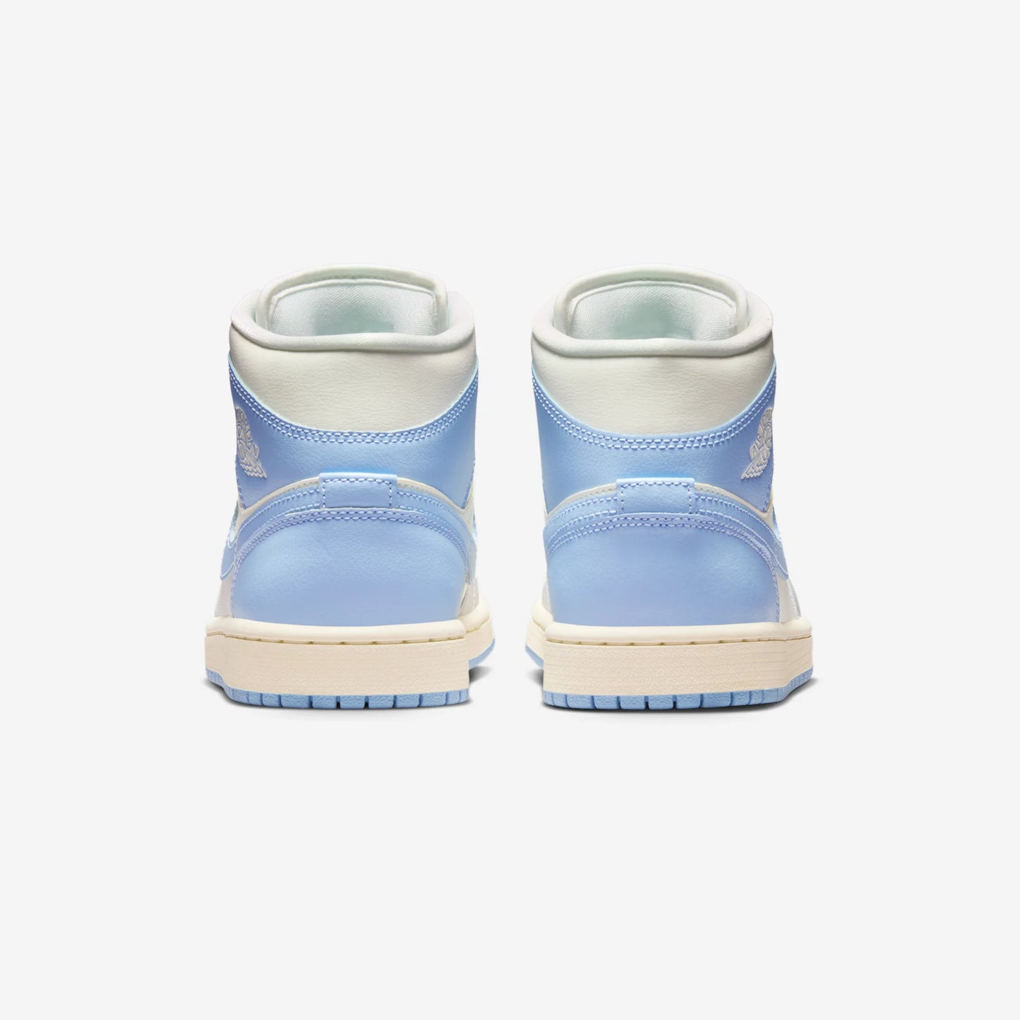 Jordan 1 Mid Psychic Blue Sail Coconut Milk (Women's)