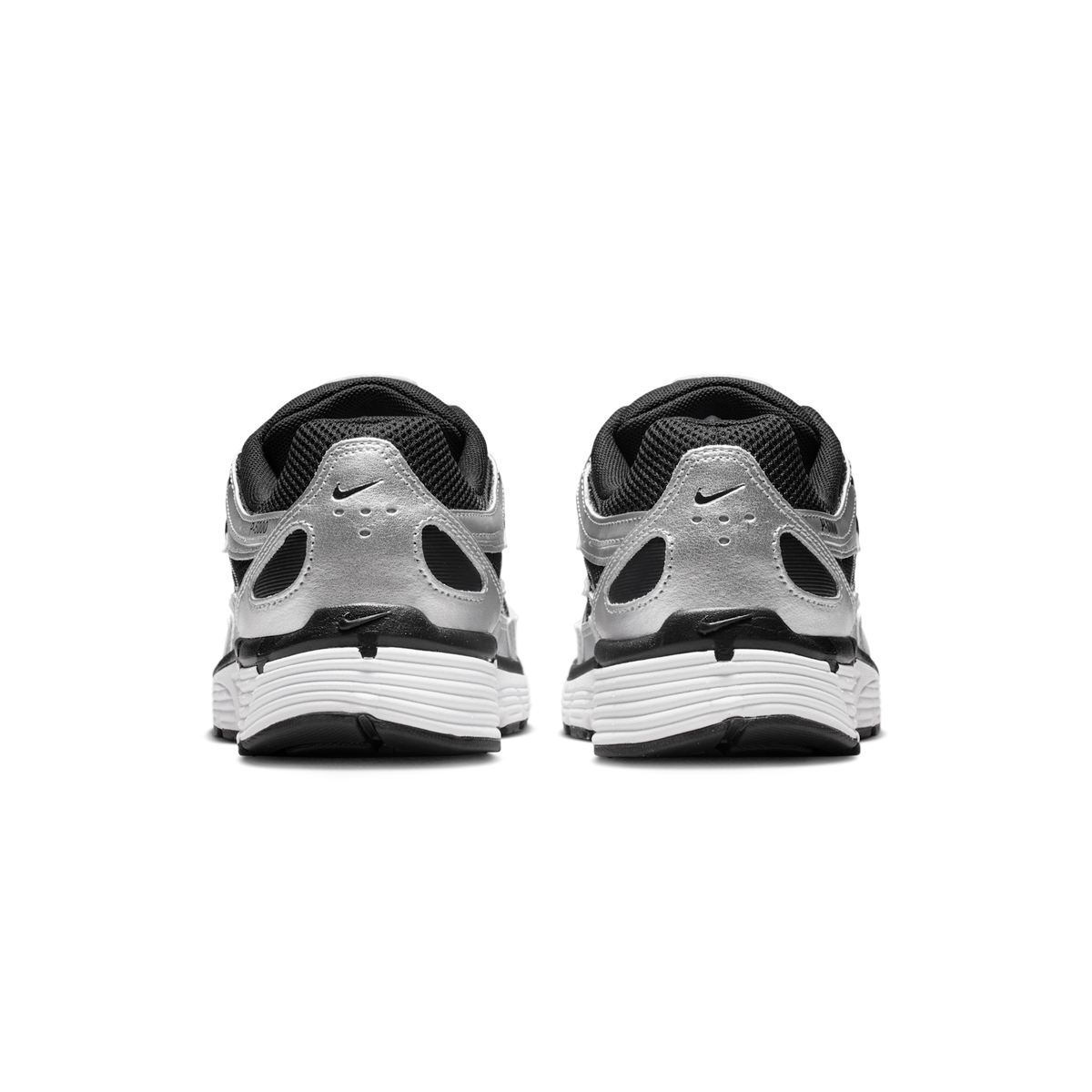 Nike P-6000 Metallic Silver Black White (Women's)