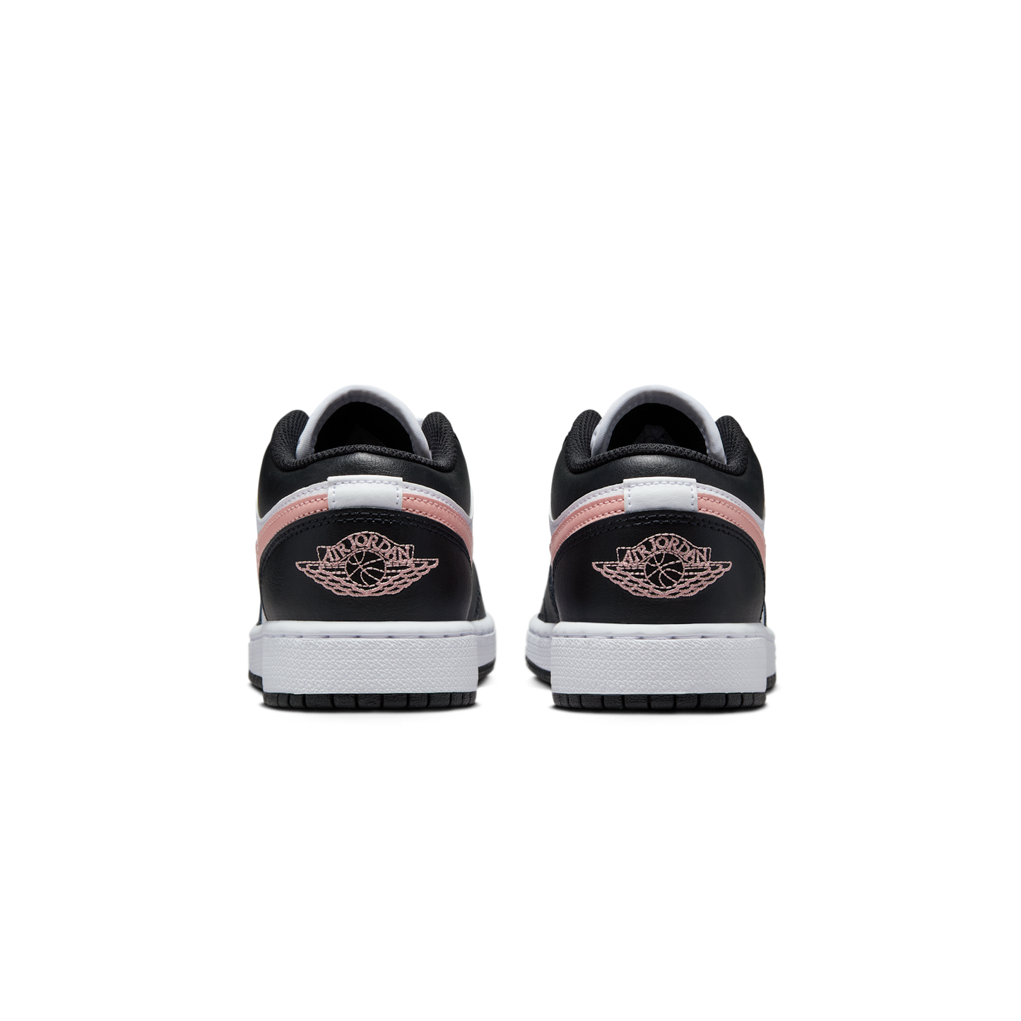 Jordan 1 Low White Black Rust Pink (GS)