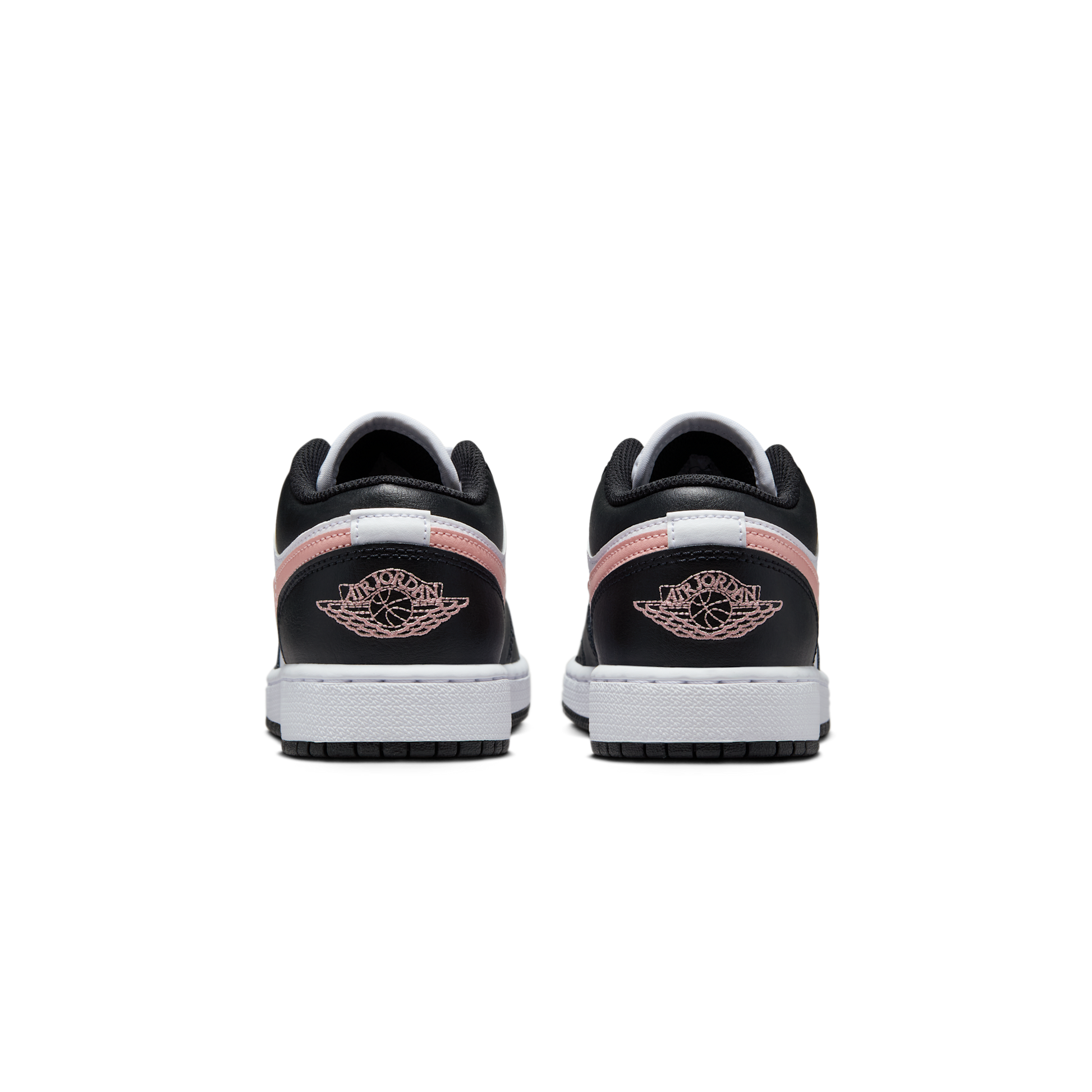 Jordan 1 Low White Black Rust Pink (GS)