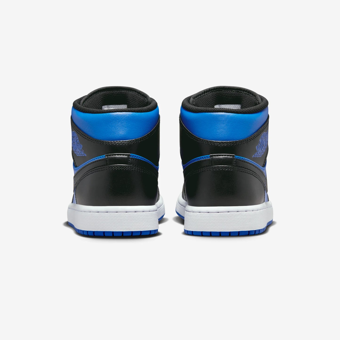 Jordan 1 Mid Black Royal Blue