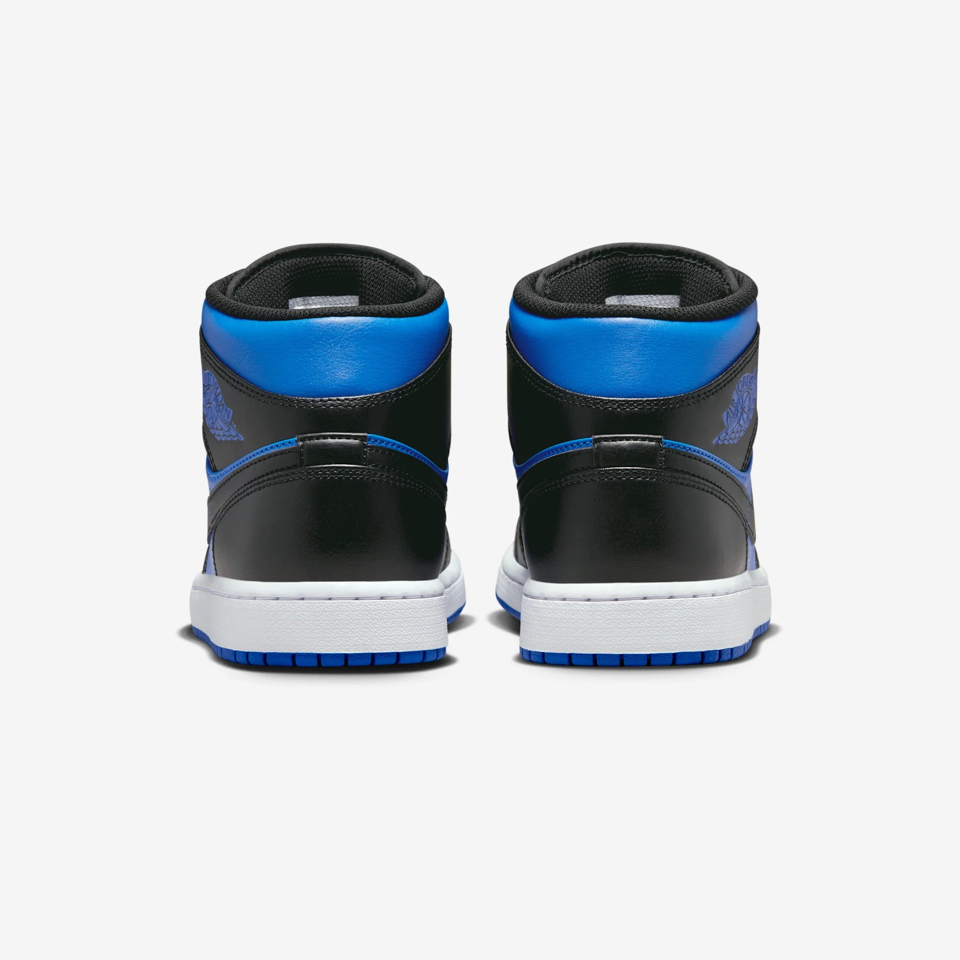 Jordan 1 Mid Black Royal Blue