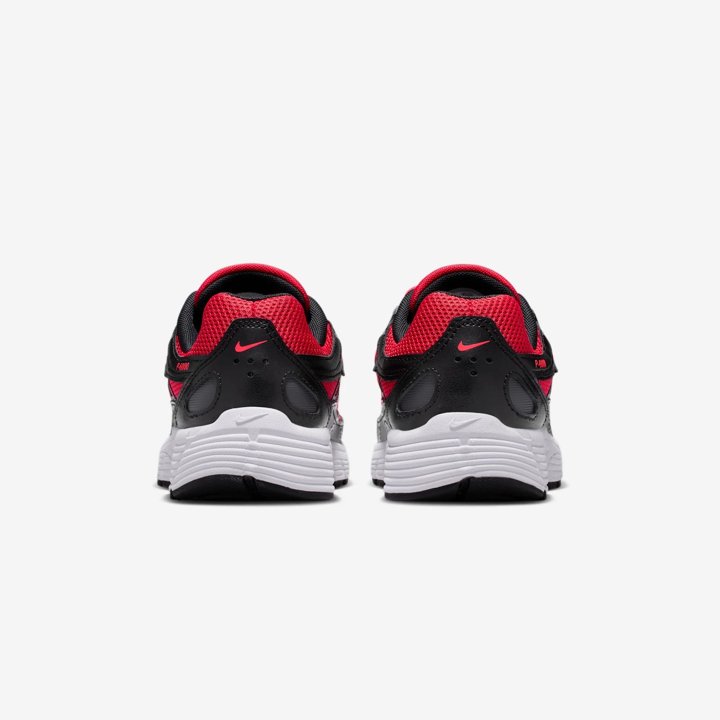 Nike P-6000 University Red Metallic Silver Dark Smoke Grey Black (GS)