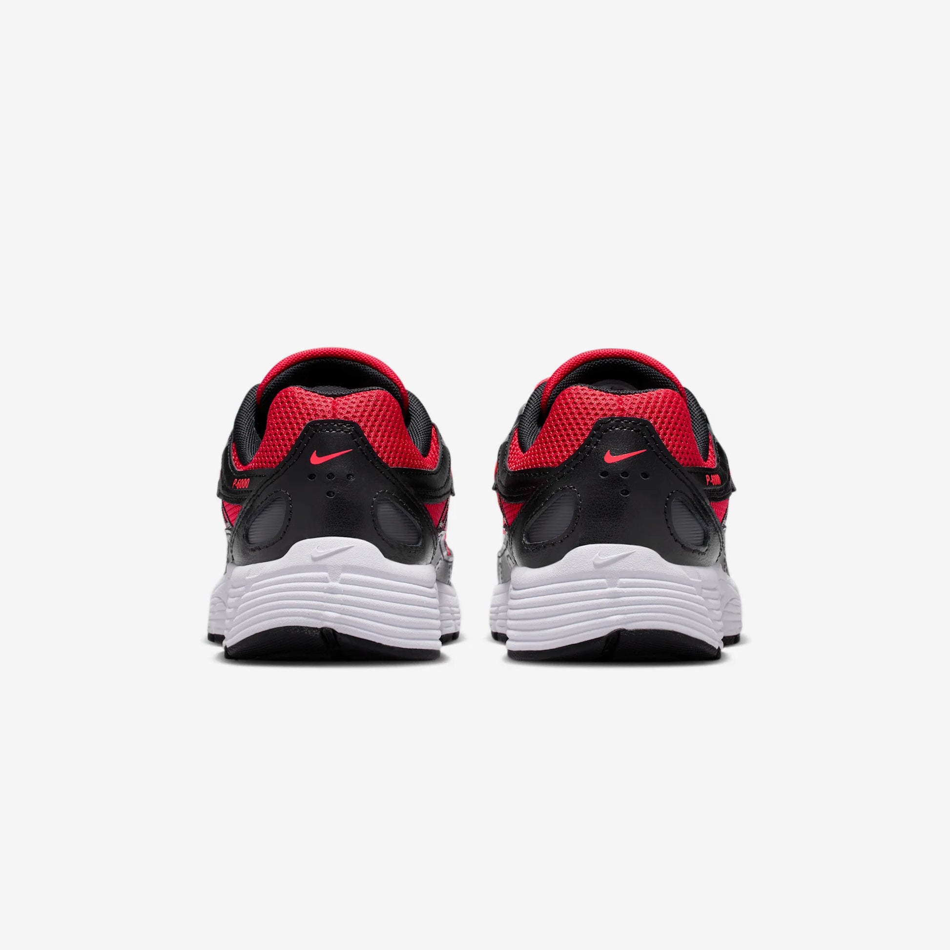 Nike P-6000 University Red Metallic Silver Dark Smoke Grey Black (GS)