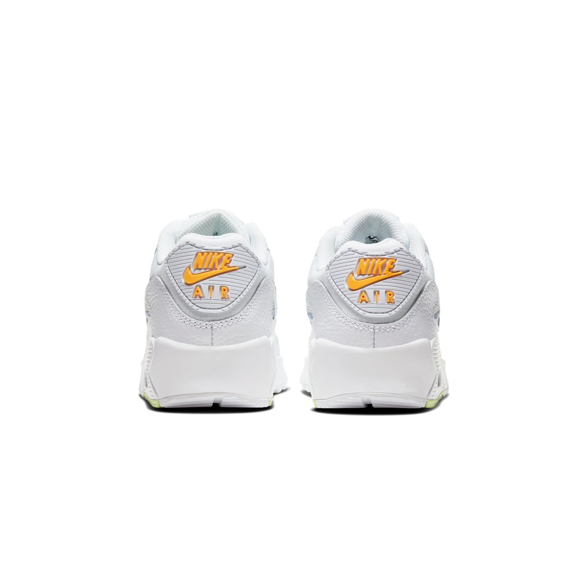 Nike Air Max 90 White Laser Orange Aurora (GS)