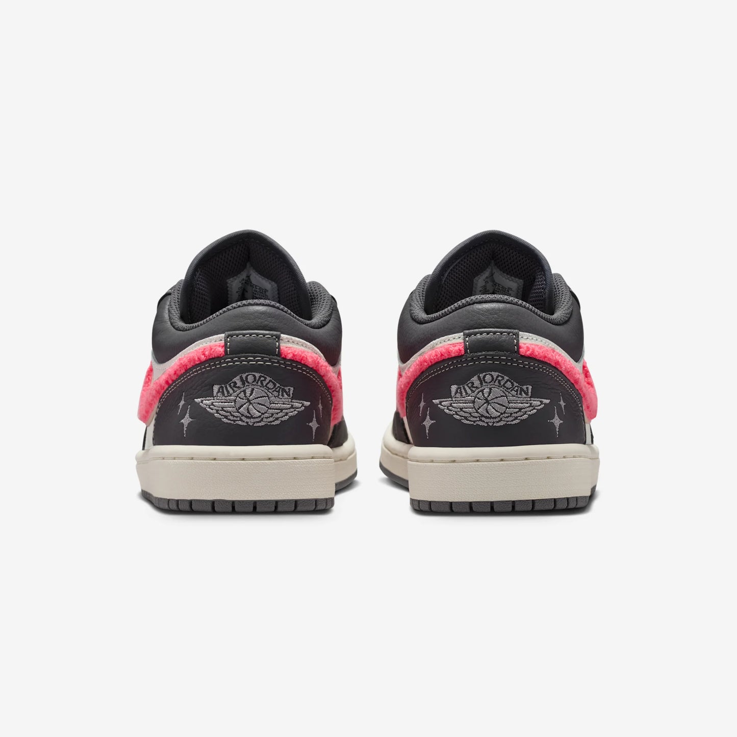 Jordan 1 Low Light Graphite Hot Punch (Women's)