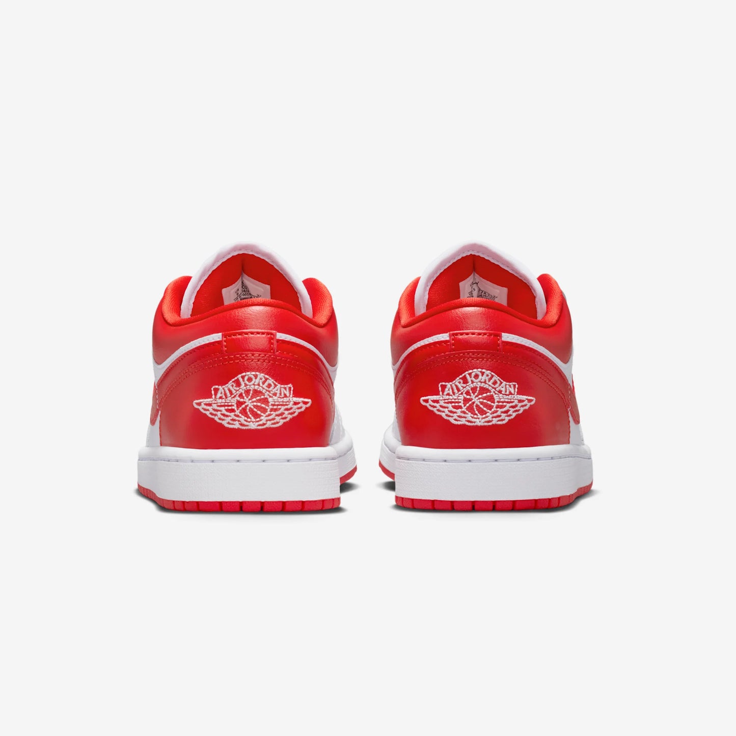 Jordan 1 Low White Chile Red (Women's)