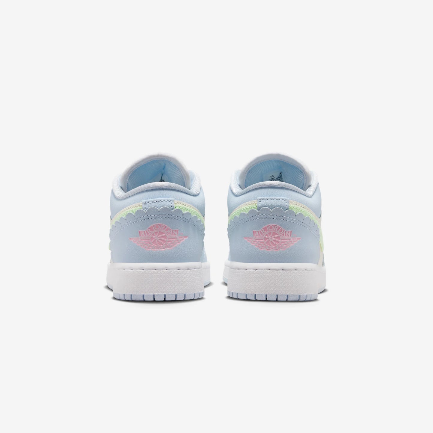 Jordan 1 Low SE Half Blue Sail Vapor Green (GS)