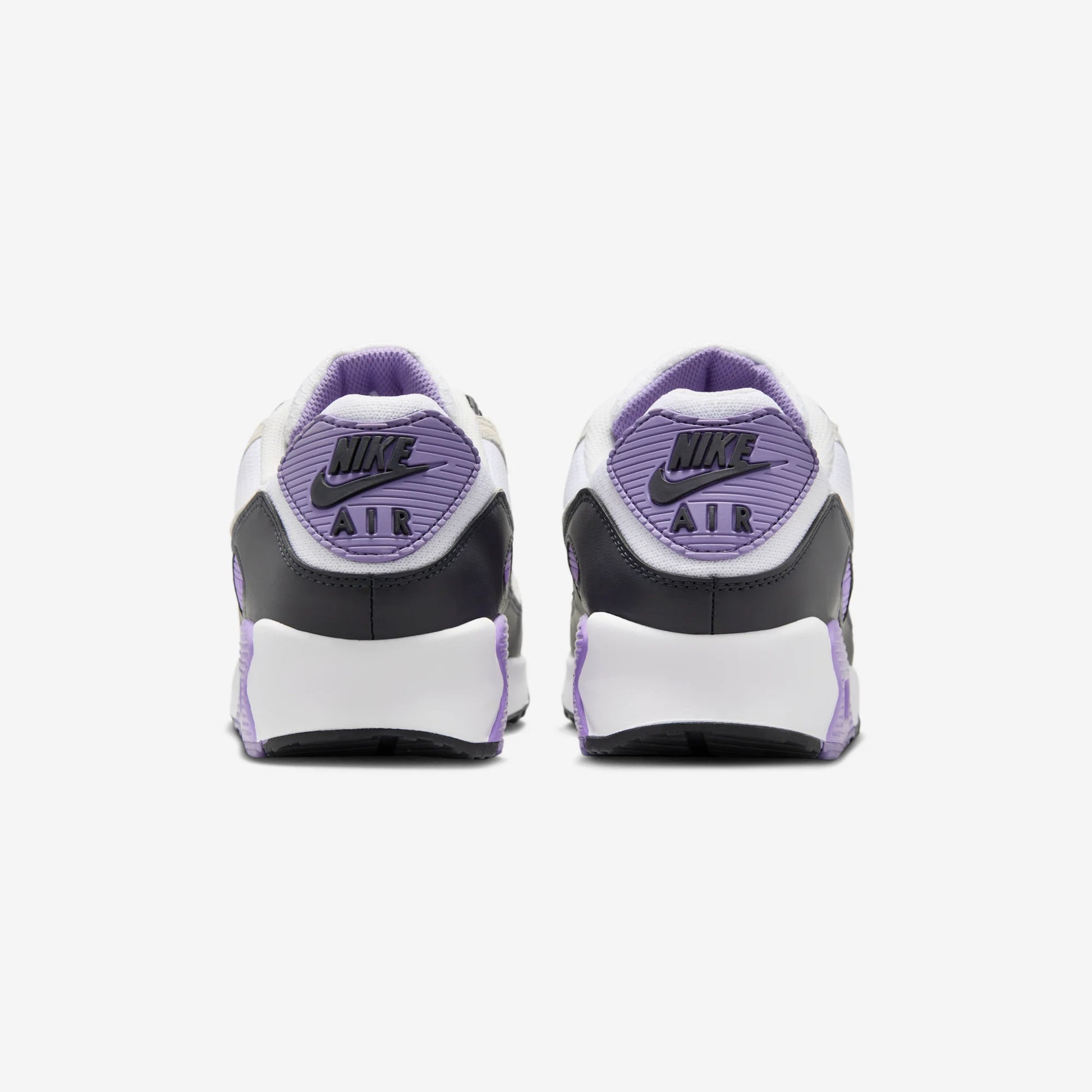 Nike Air Max 90 White Dusty Amethyst Photon Dust Light Smoke Grey