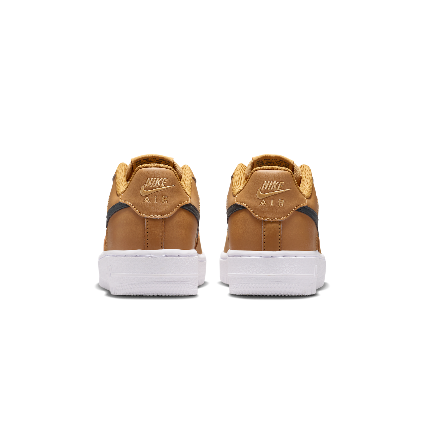 Nike Air Force 1 Low Wheat Club Gold White Anthracite (GS)