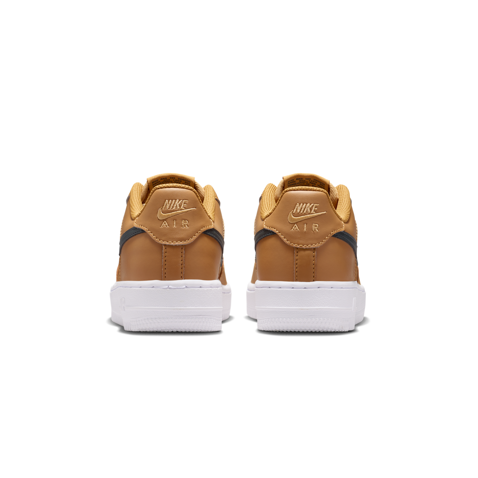Nike Air Force 1 Low Wheat Club Gold White Anthracite (GS)