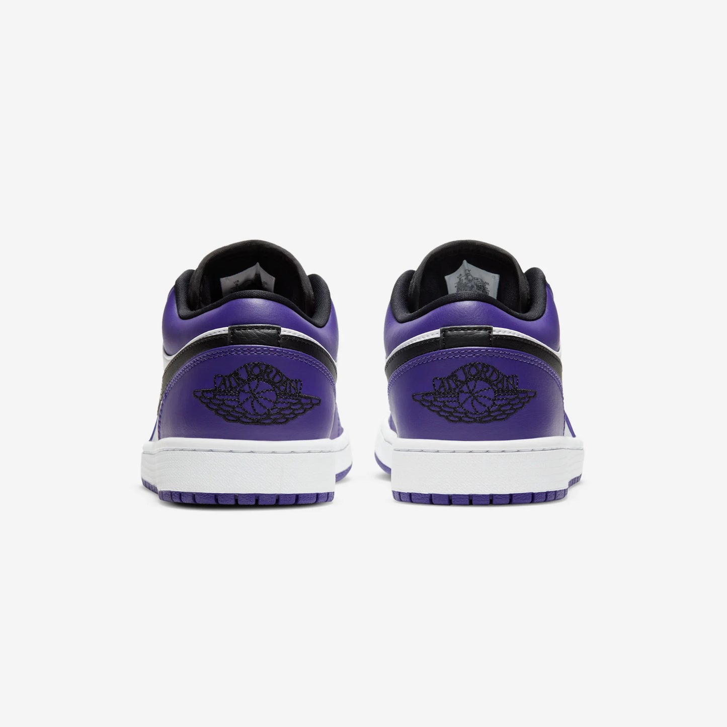 Jordan 1 Low Court Purple White
