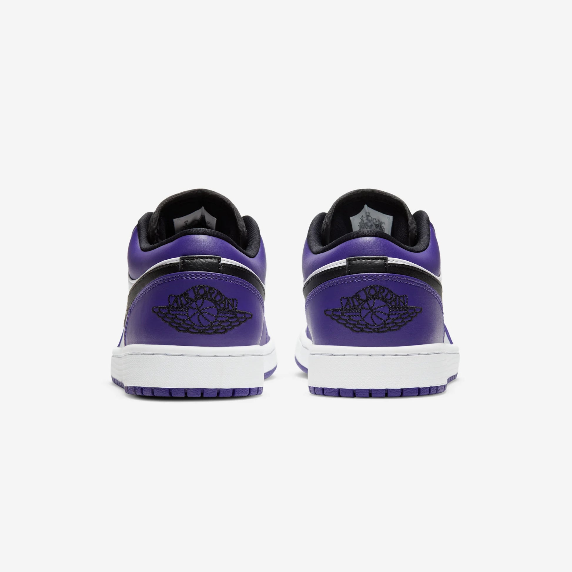 Jordan 1 Low Court Purple White