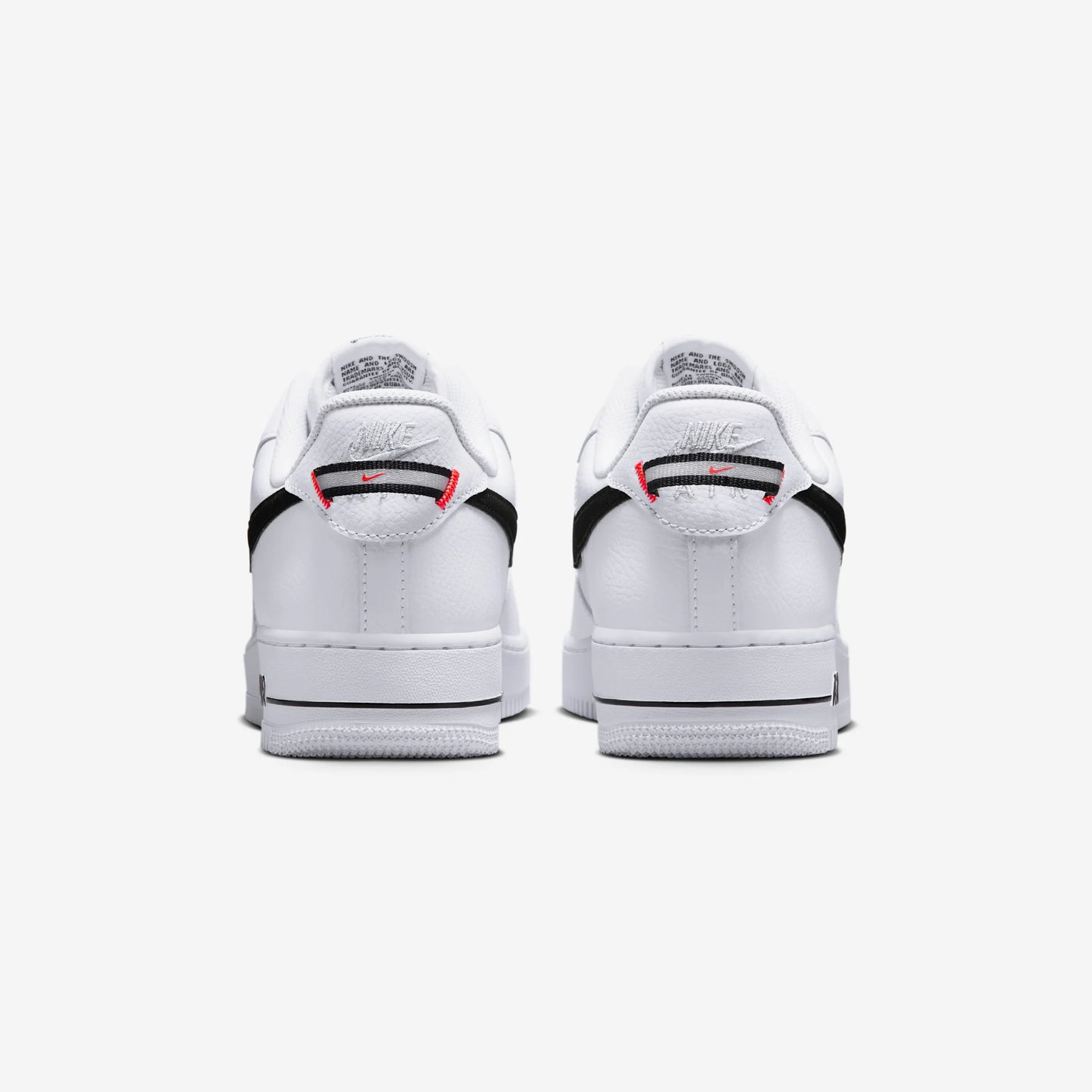 Nike Air Force 1 Low '07 LV8 White Black Bright Crimson