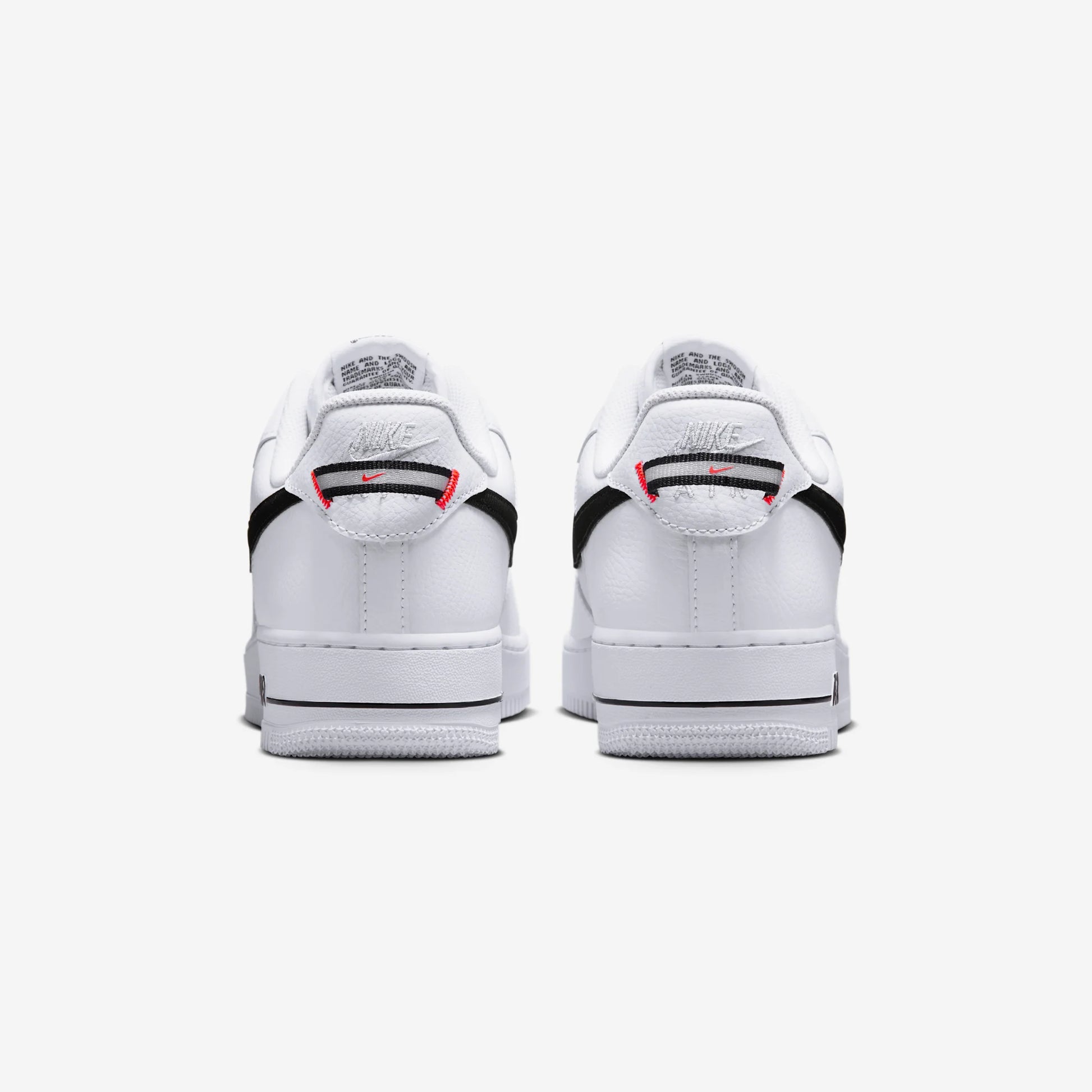 Nike Air Force 1 Low '07 LV8 White Black Bright Crimson