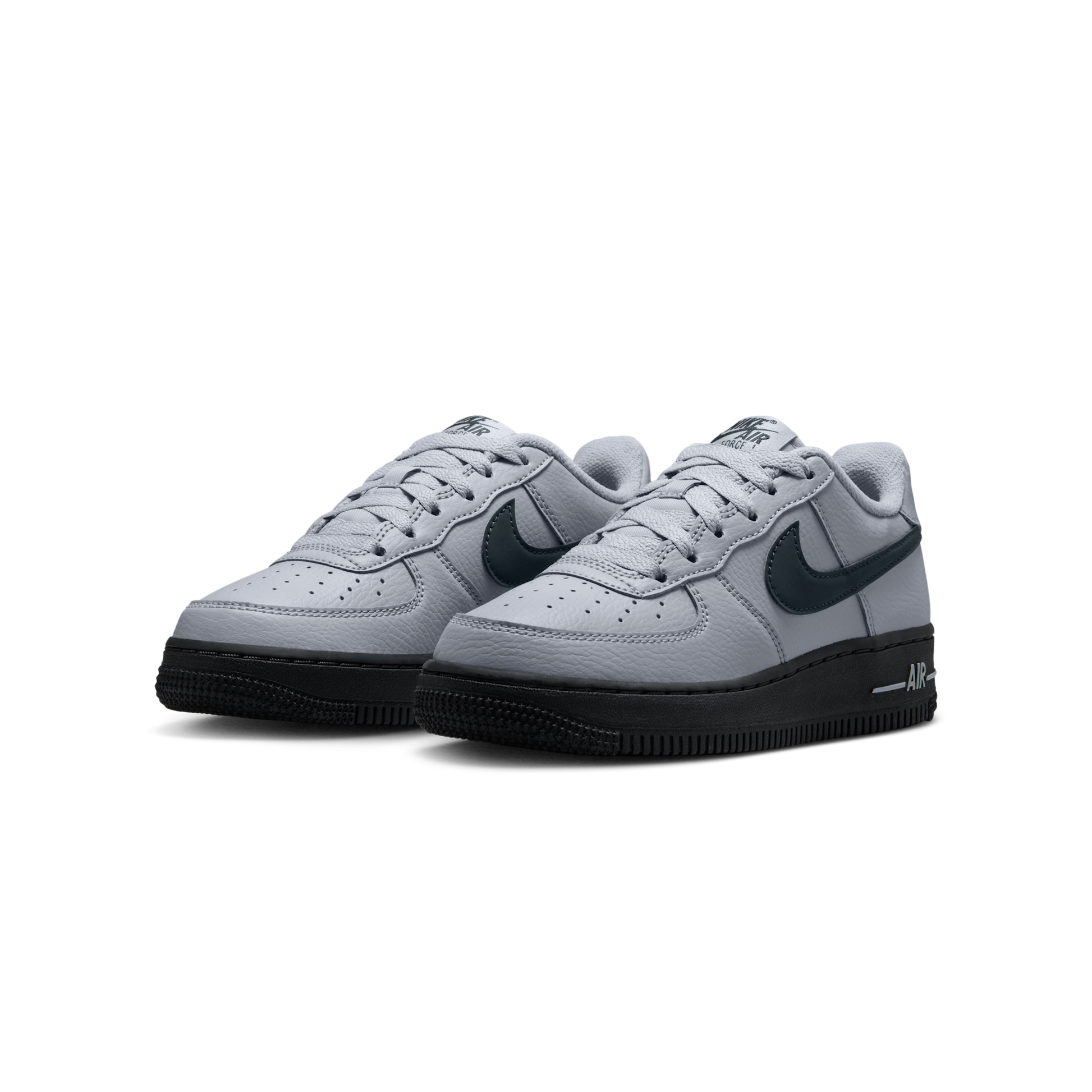 Nike Air Force 1 Low Wolf Grey Dark Smoke Grey (GS)