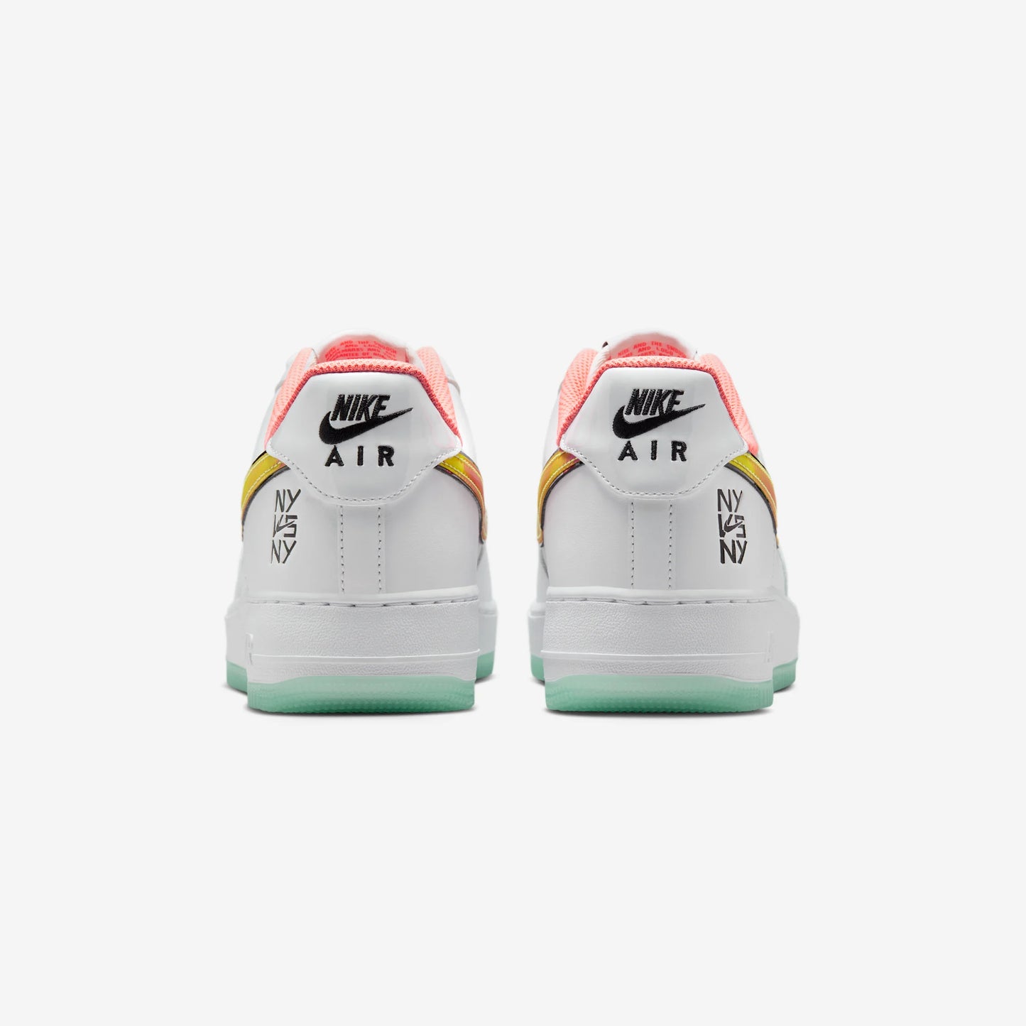 Nike Air Force 1 Low NY vs. NY White Crimson Pulse