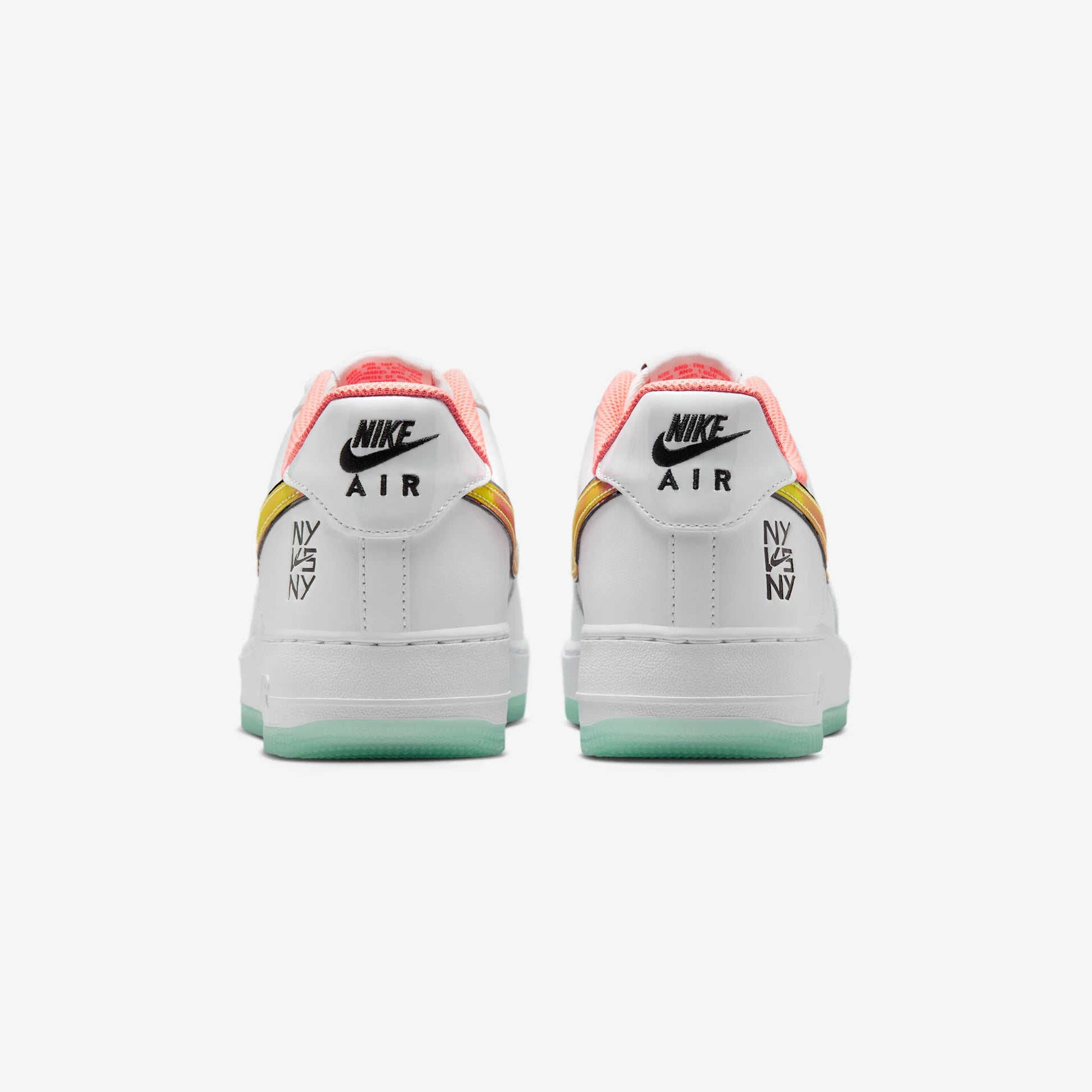 Nike Air Force 1 Low NY vs. NY White Crimson Pulse